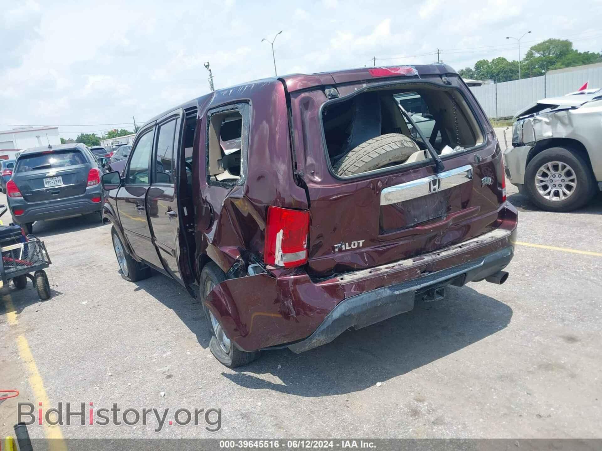2012 HONDA PILOT - VIN: 5FNYF3H45CB040851 - Photo 3