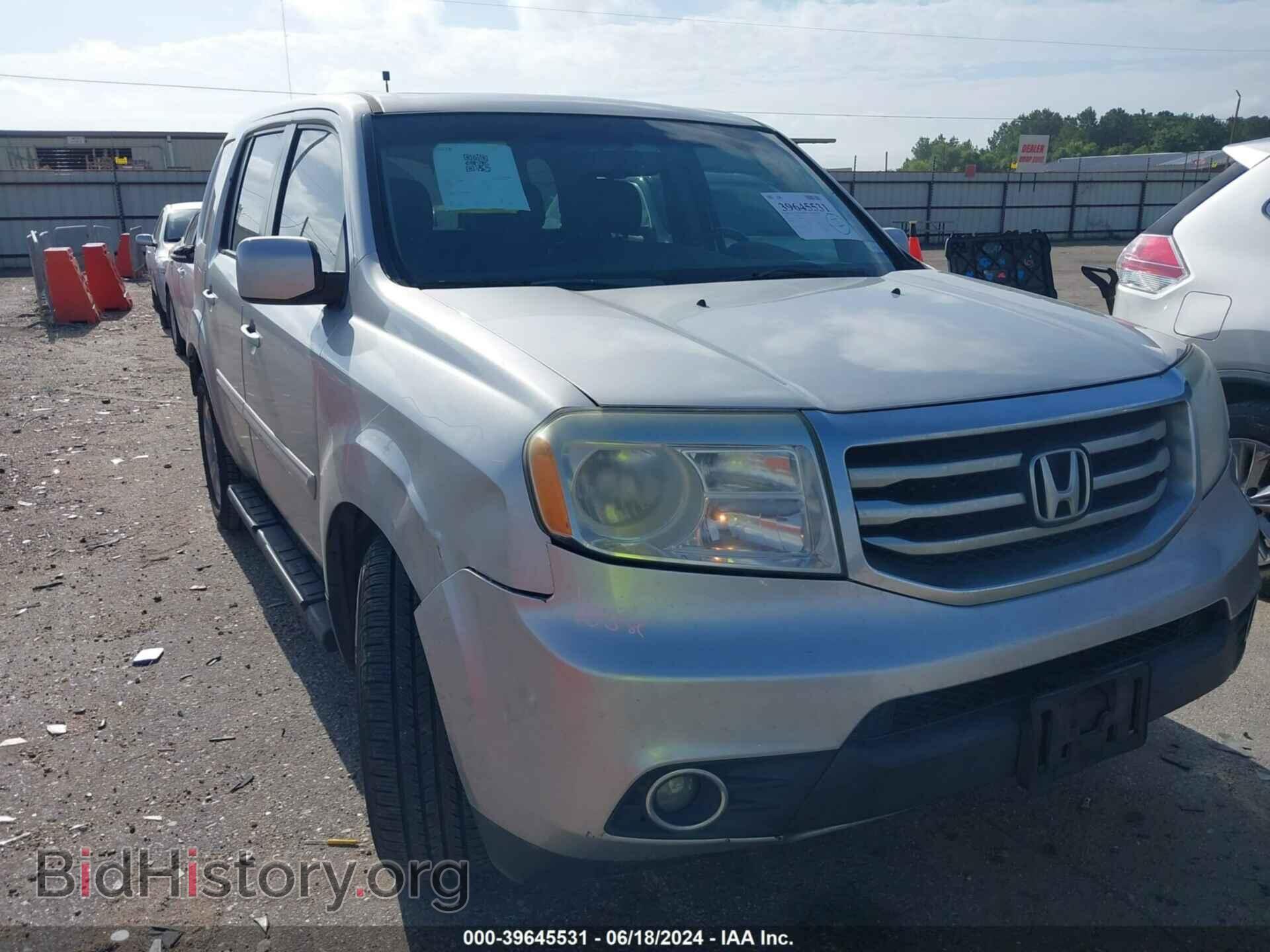 Photo 5FNYF3H72DB005065 - HONDA PILOT 2013