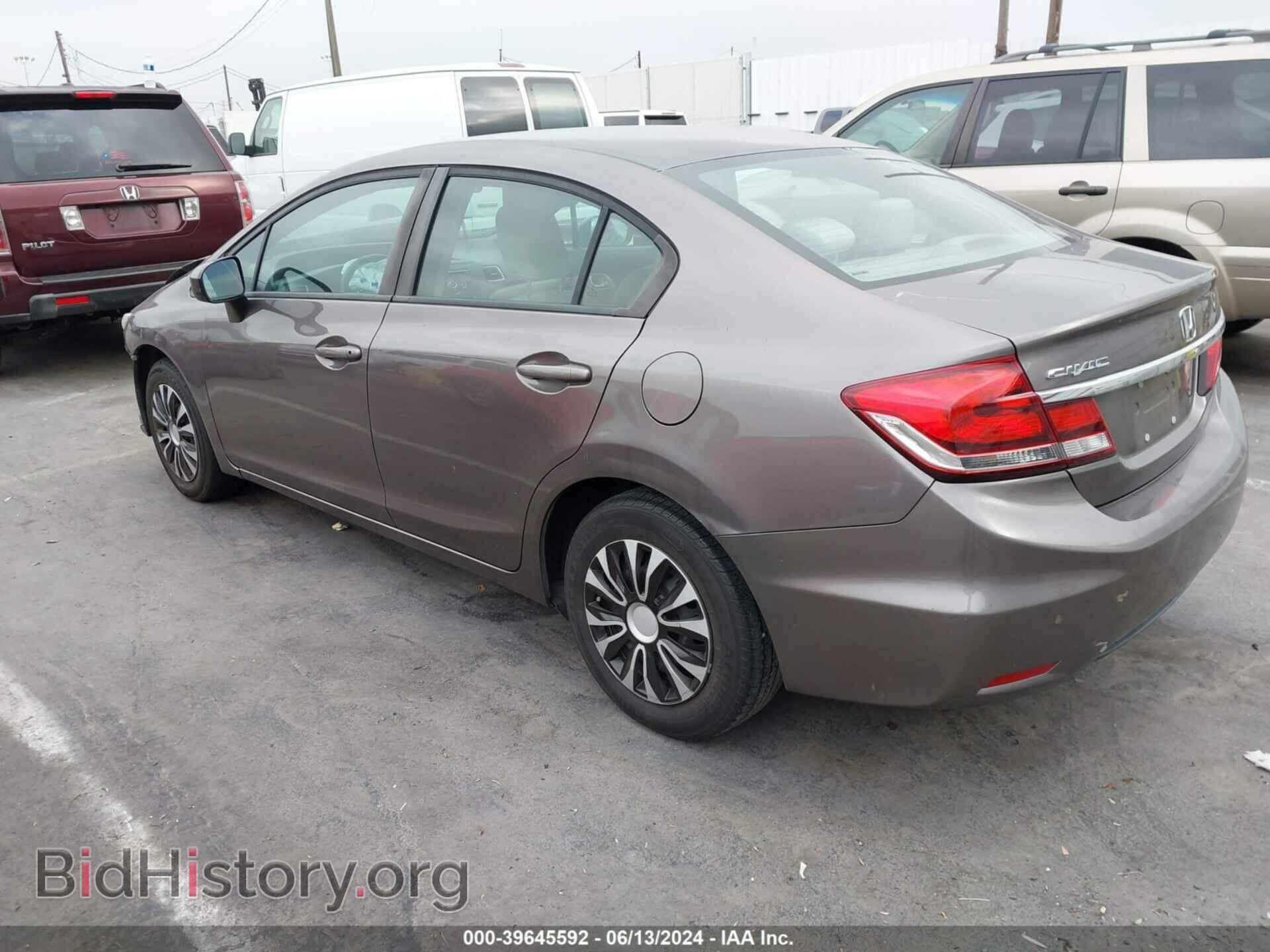 2014 HONDA CIVIC - VIN: 19XFB2F54EE236071 - Фото 3