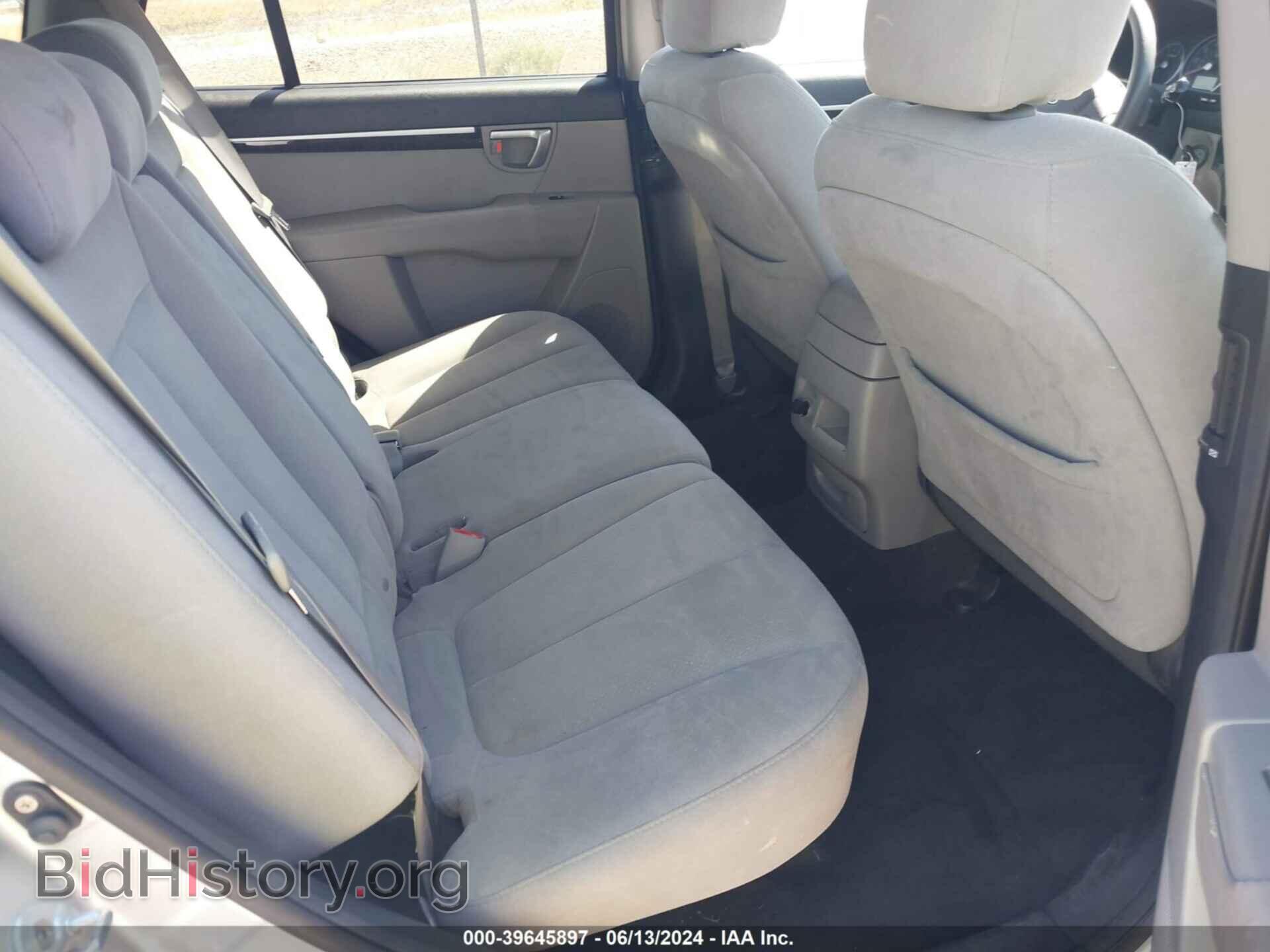 2009 HYUNDAI SANTA FE - VIN: 5NMSG73D99H249485 - Фото 8
