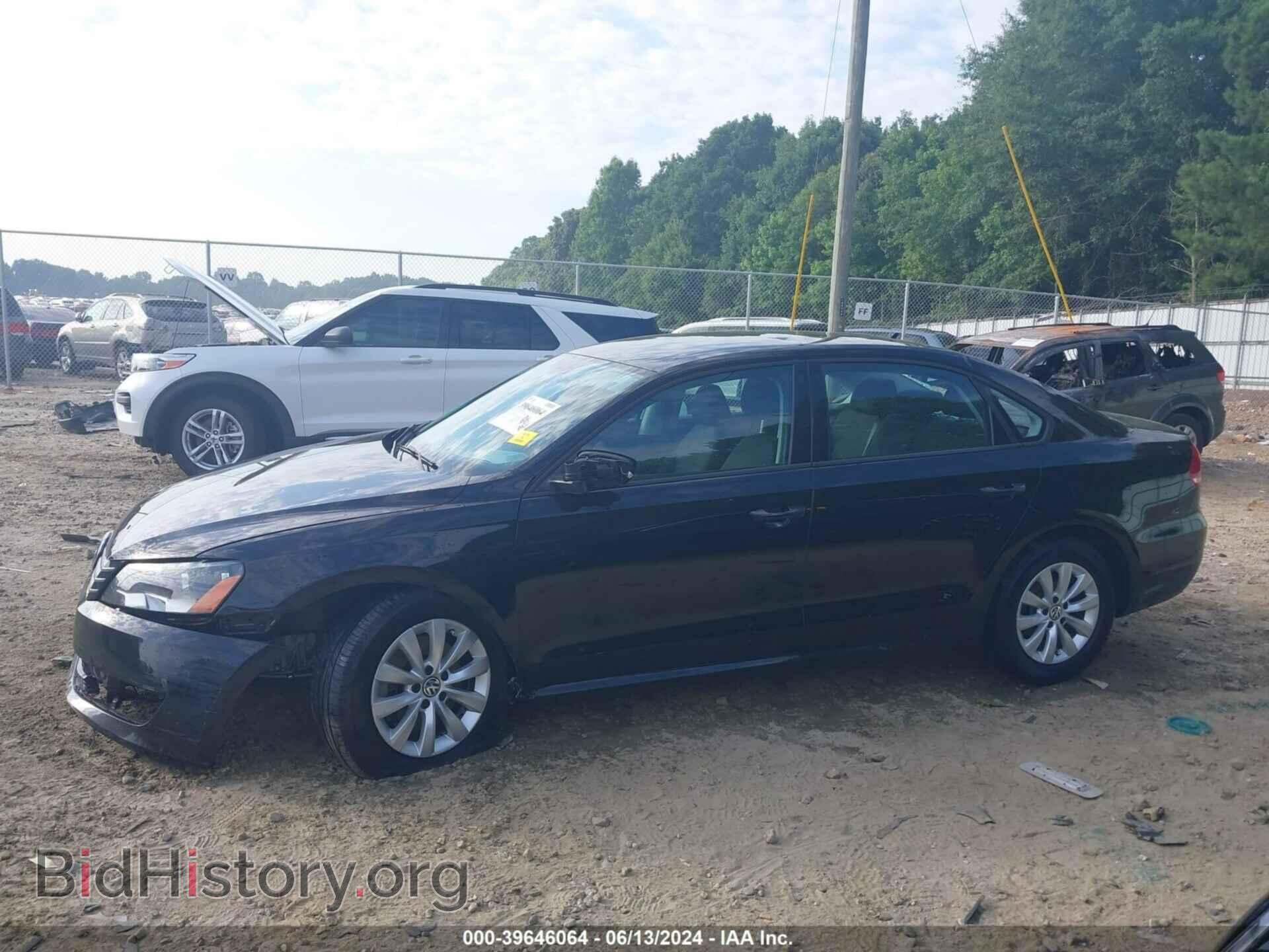 2012 VOLKSWAGEN PASSAT - VIN: 1VWAP7A36CC072841 - Фото 14