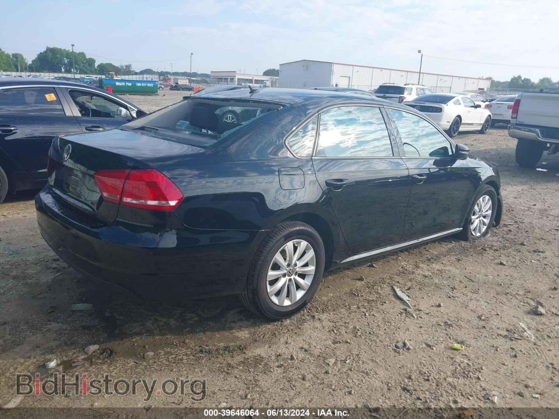2012 VOLKSWAGEN PASSAT - VIN: 1VWAP7A36CC072841 - Фото 4