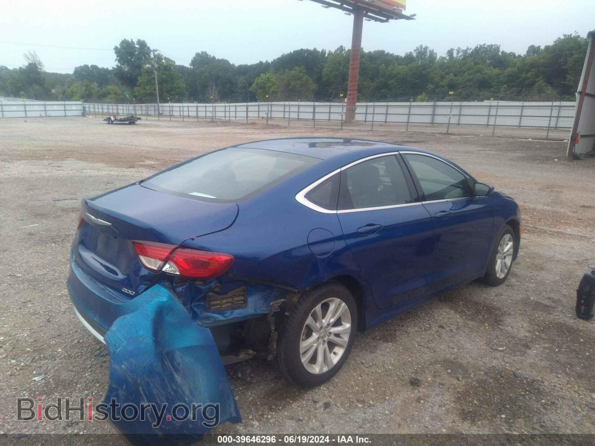 2016 CHRYSLER 200 - VIN: 1C3CCCAB0GN148219 - Фото 4