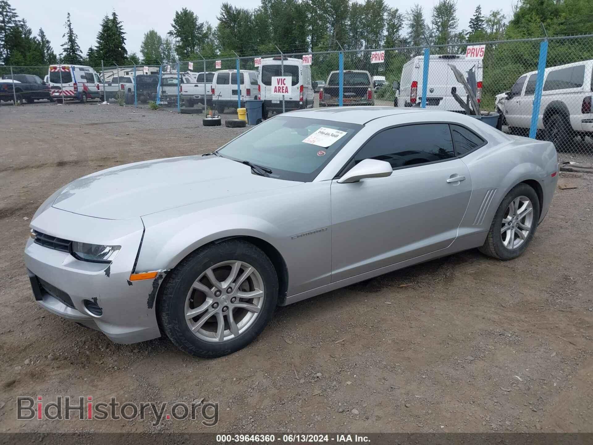 2014 CHEVROLET CAMARO - VIN: 2G1FE1E39E9271469 - Фото 2