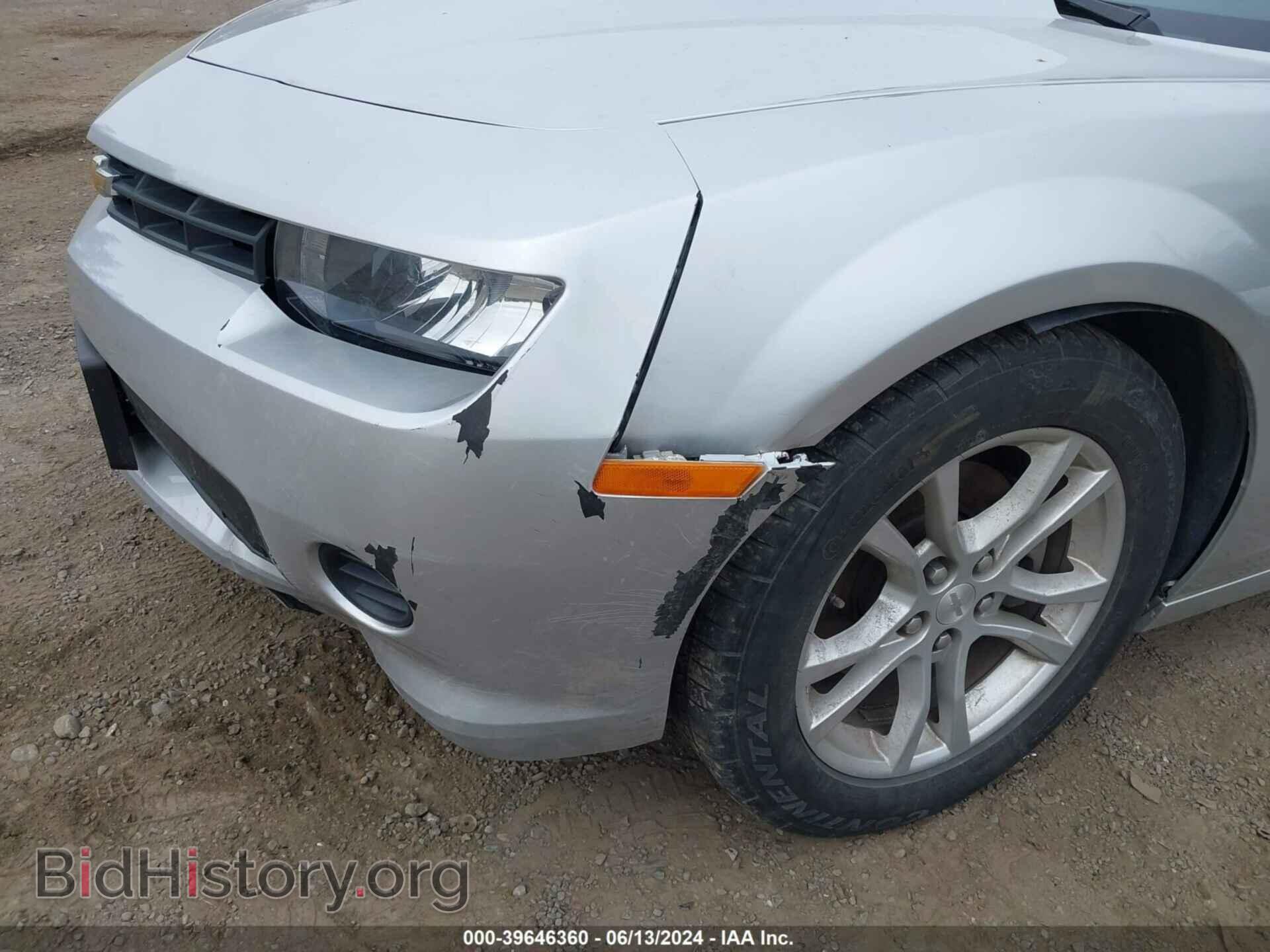 2014 CHEVROLET CAMARO - VIN: 2G1FE1E39E9271469 - Фото 6