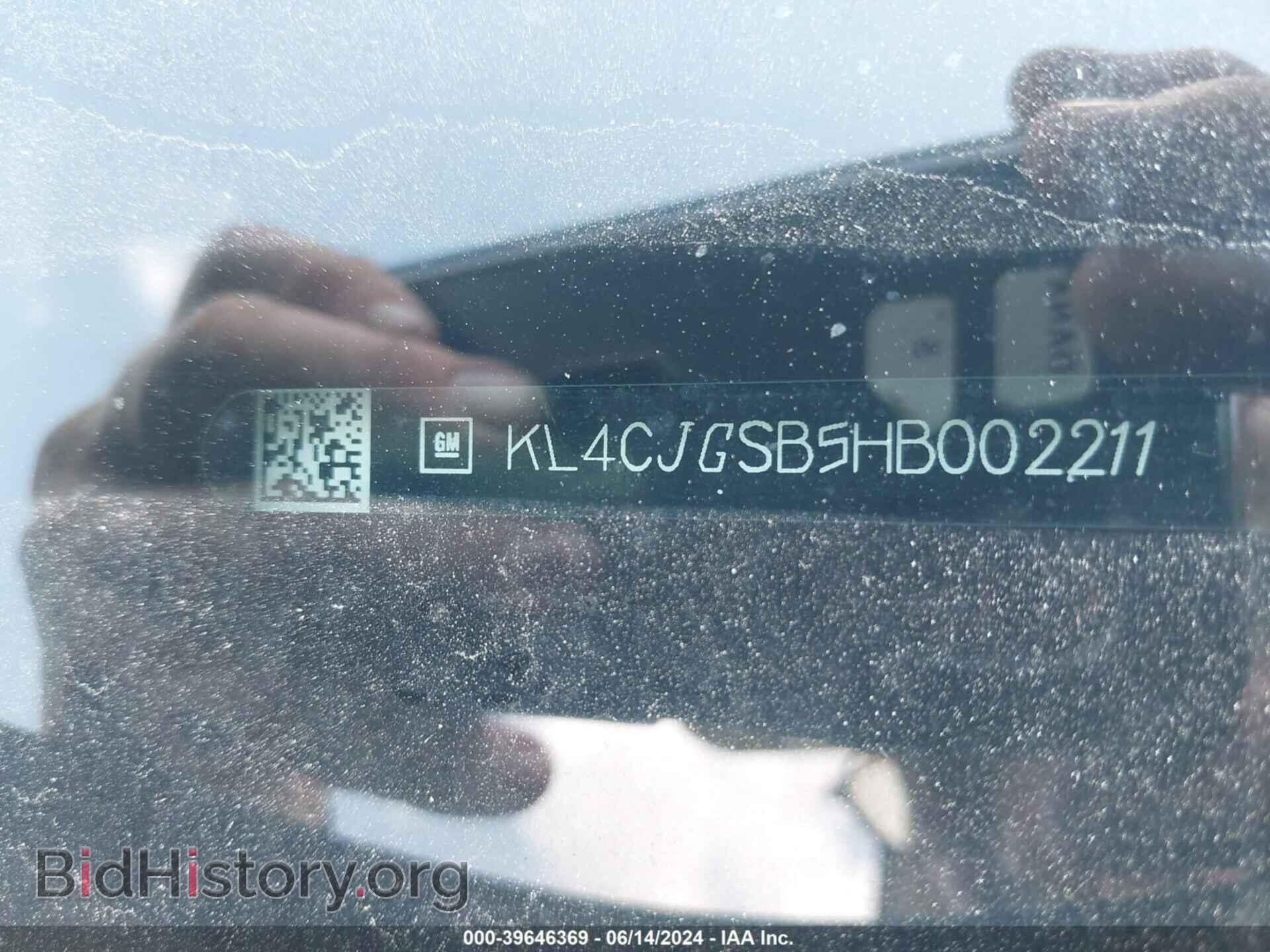 2017 BUICK ENCORE - VIN: KL4CJGSB5HB002211 - Photo 9