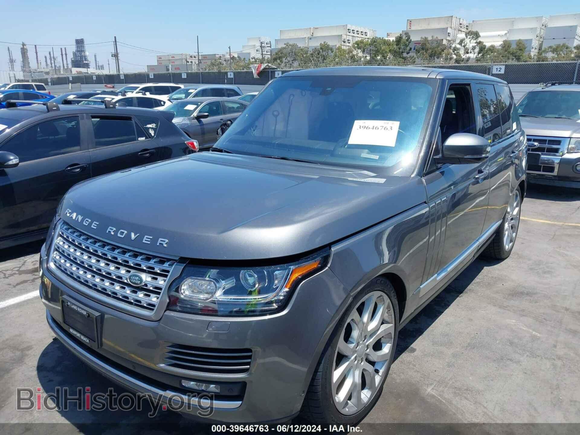 2016 LAND ROVER RANGE ROVER - VIN: SALGS2EF0GA265225 - Фото 2