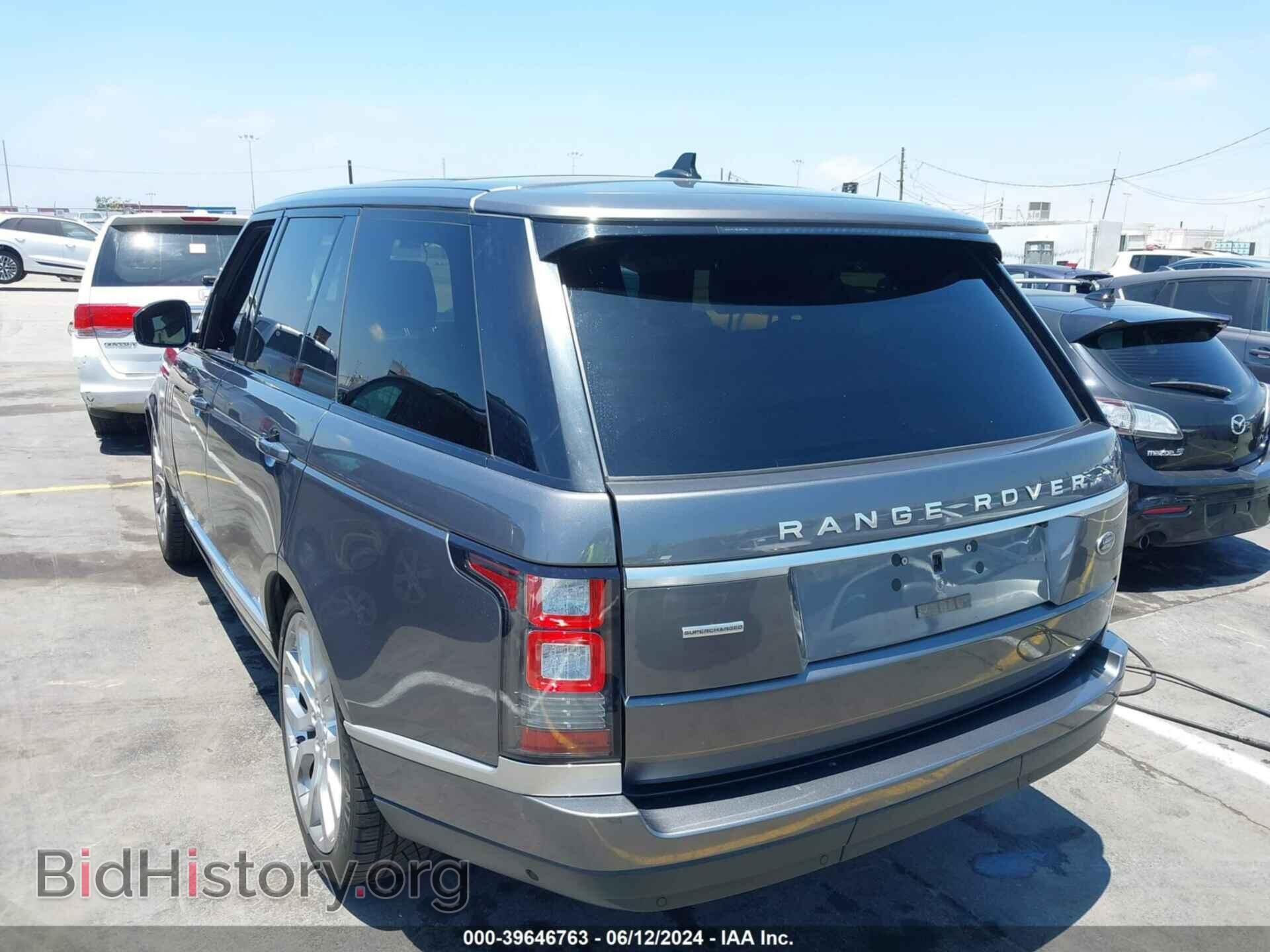 2016 LAND ROVER RANGE ROVER - VIN: SALGS2EF0GA265225 - Фото 3