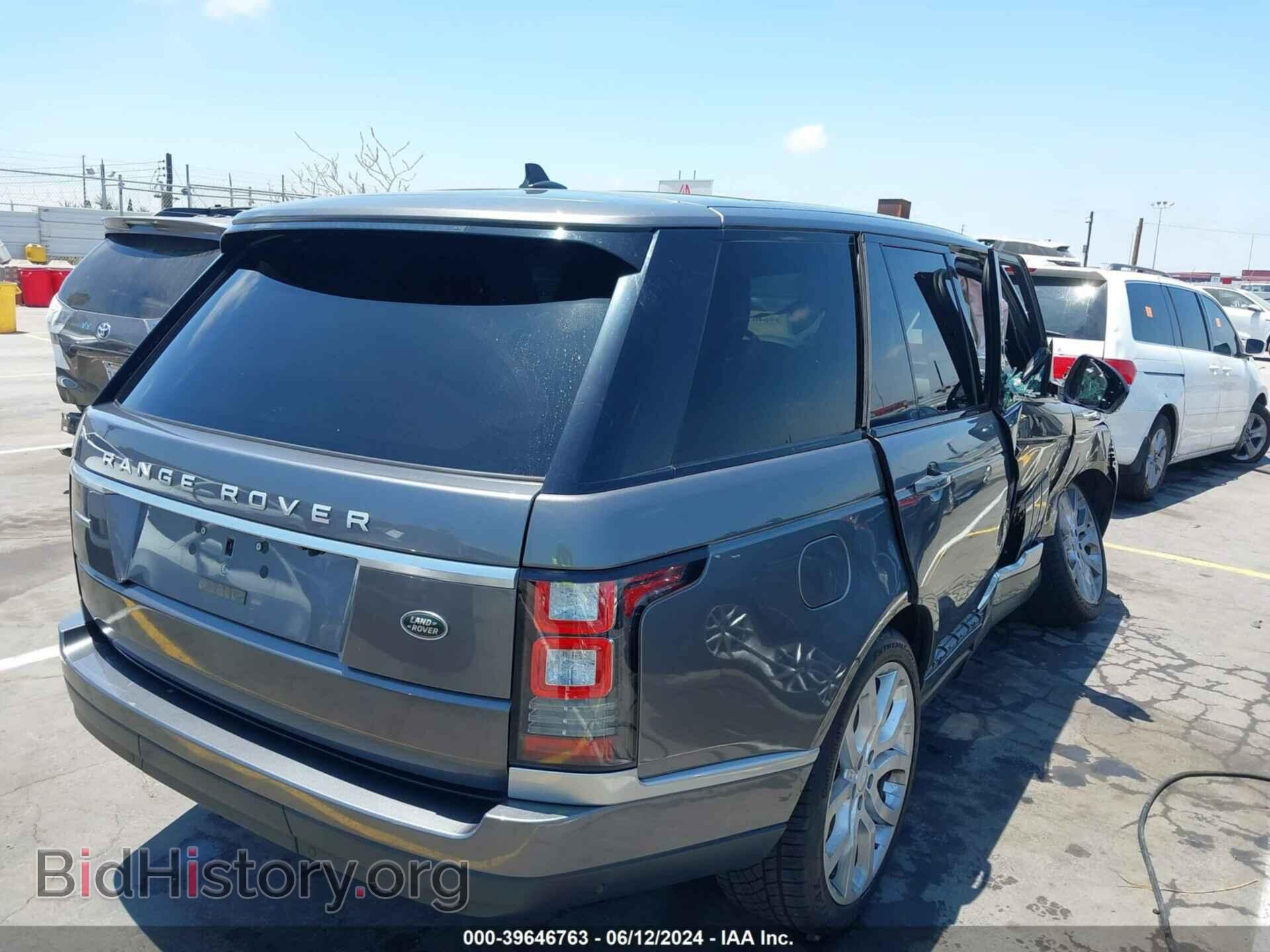 2016 LAND ROVER RANGE ROVER - VIN: SALGS2EF0GA265225 - Фото 4