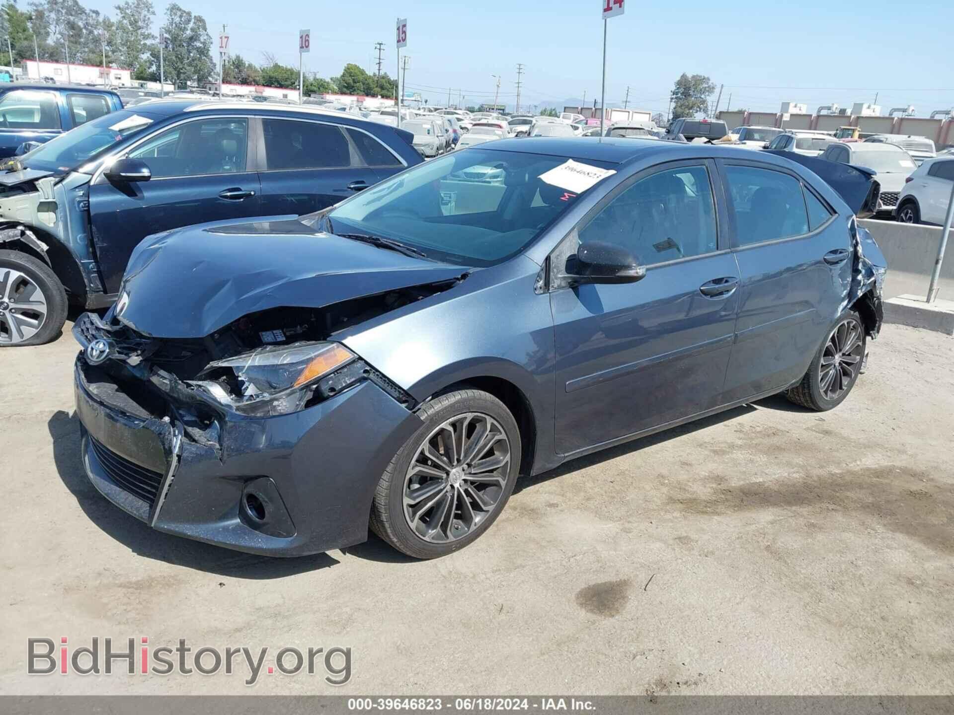 2015 TOYOTA COROLLA - VIN: 5YFBURHE2FP300381 - Фото 2