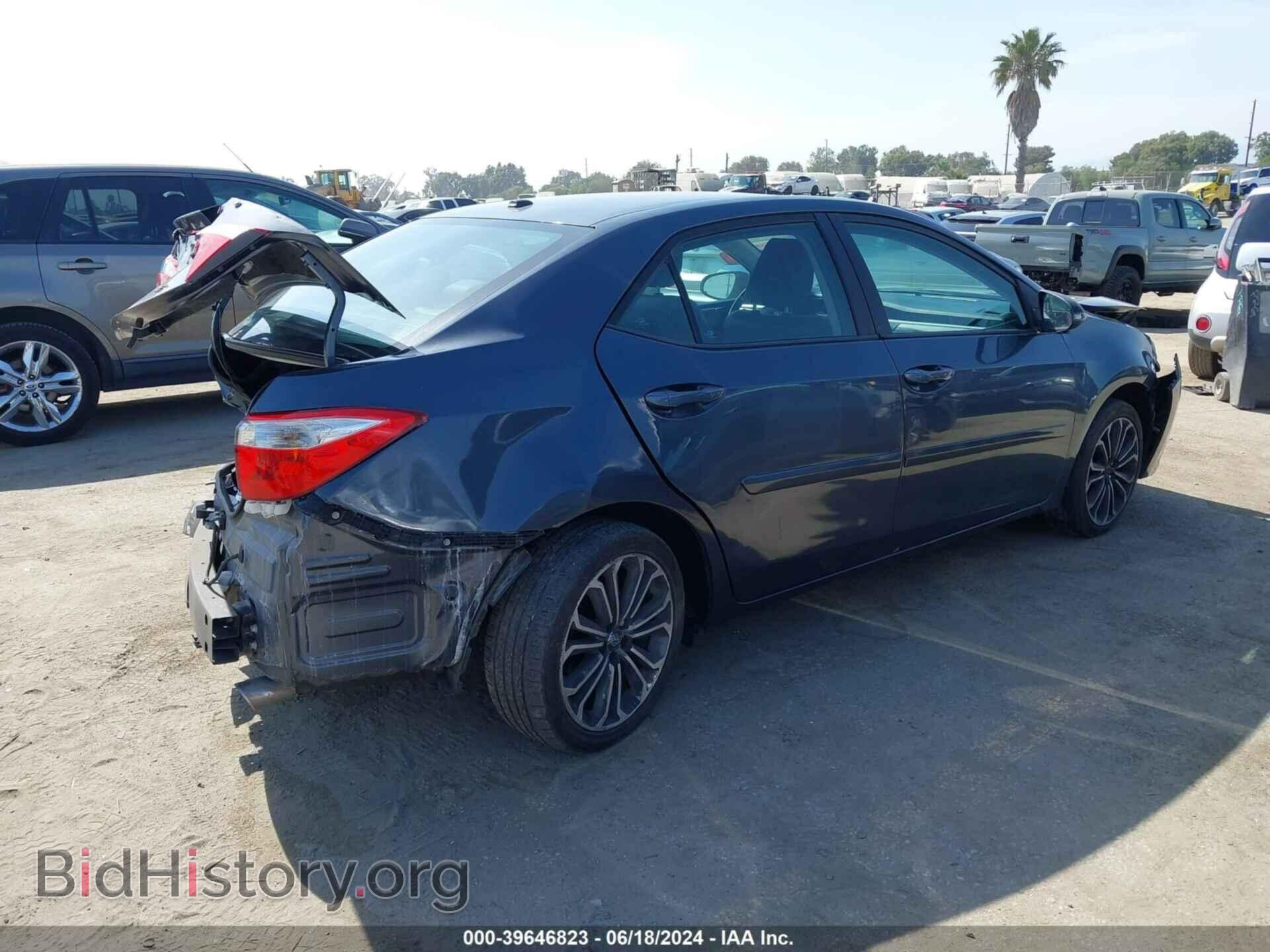 2015 TOYOTA COROLLA - VIN: 5YFBURHE2FP300381 - Фото 4