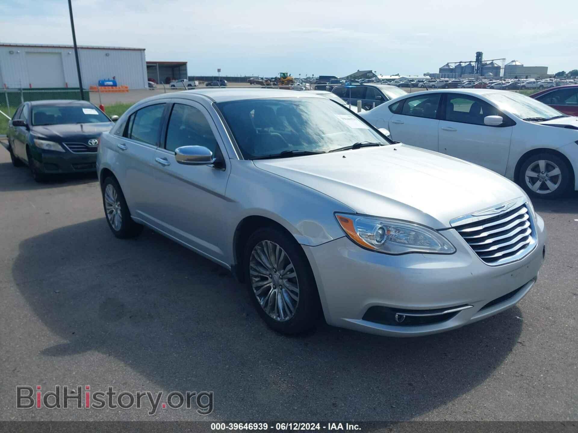 Фотография 1C3CCBCG7CN159425 - CHRYSLER 200 2012