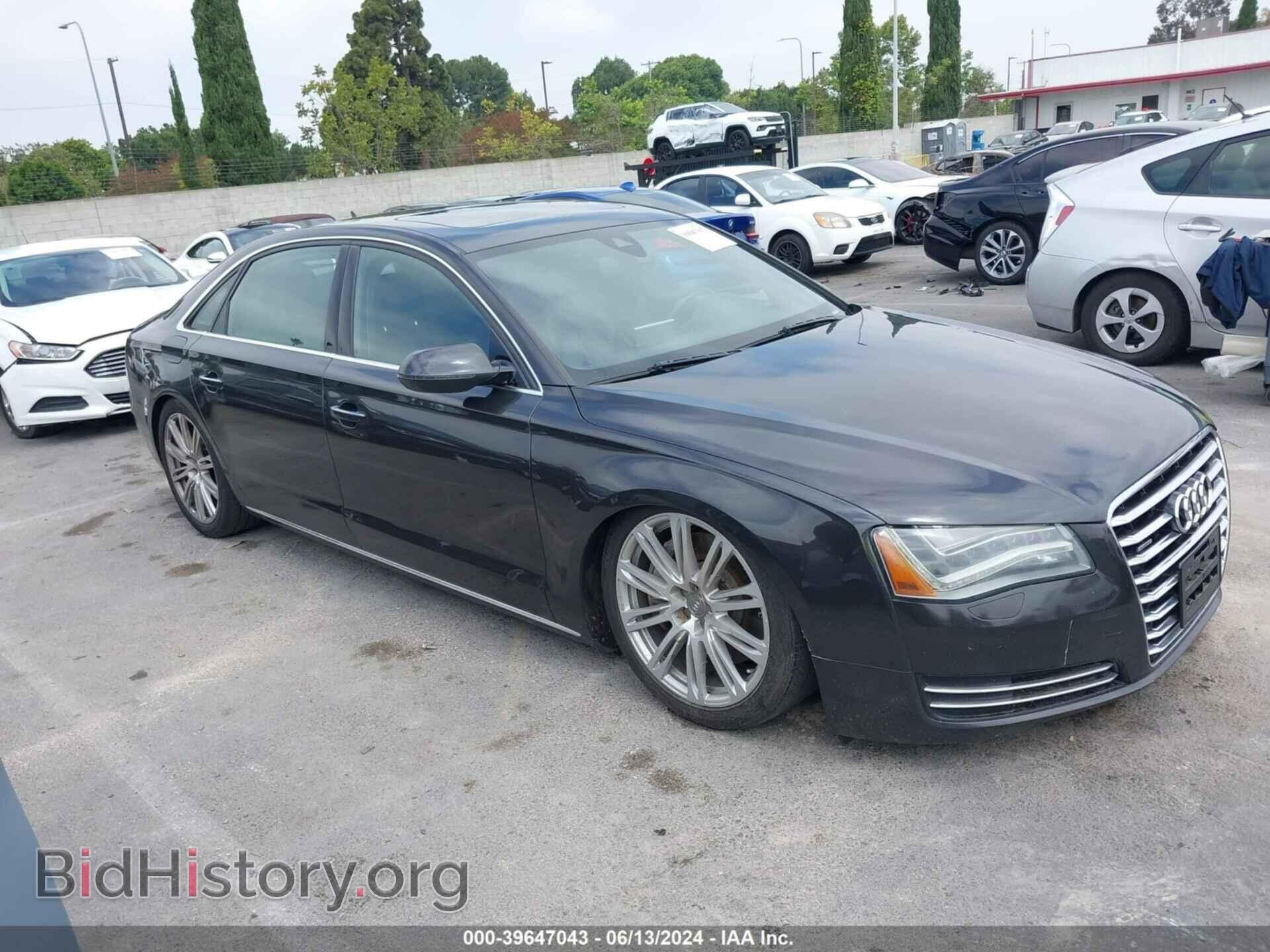 Photo WAUR2AFD5DN019165 - AUDI A8 L 2013