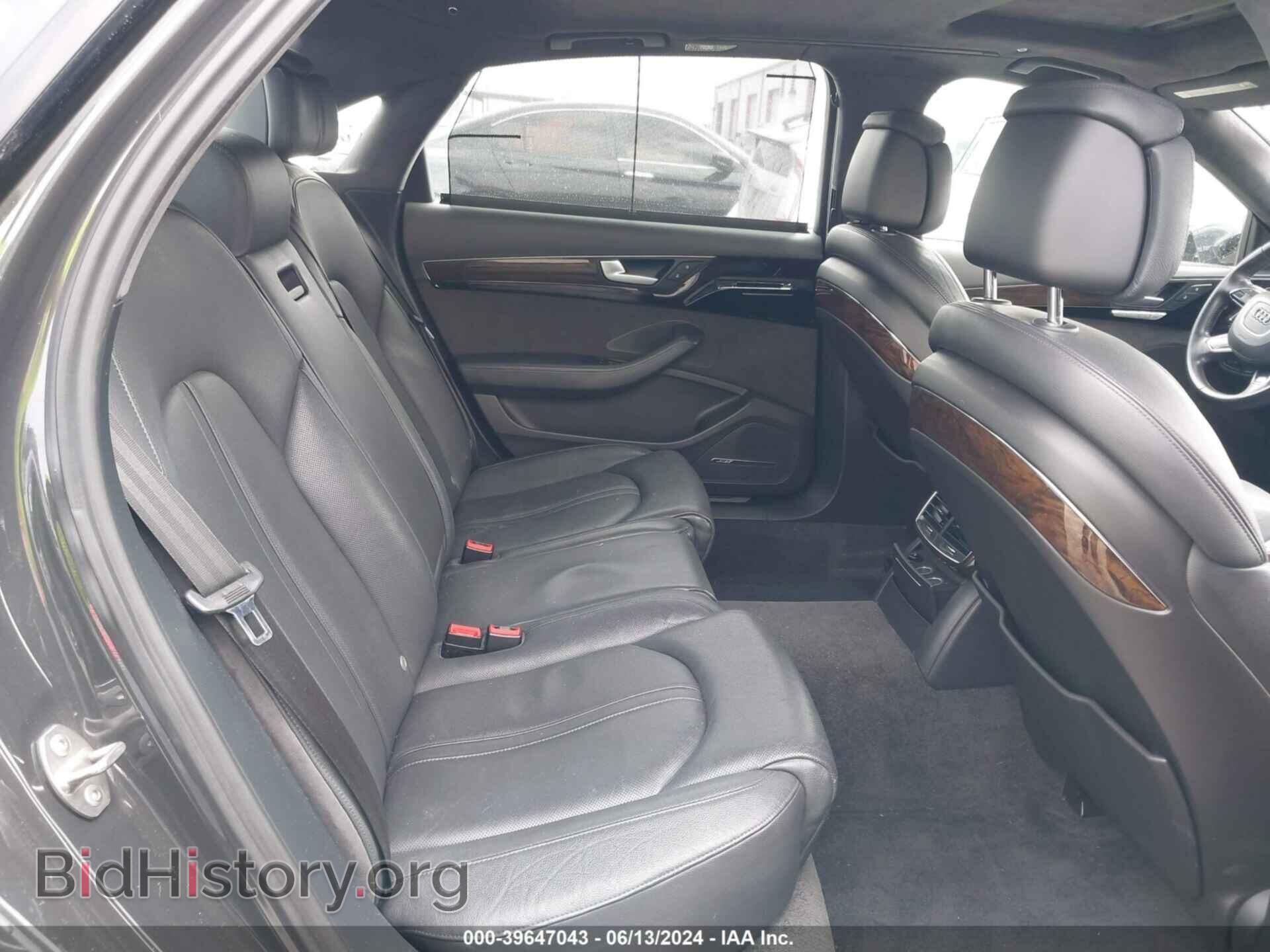 2013 AUDI A8 L - VIN: WAUR2AFD5DN019165 - Фото 8