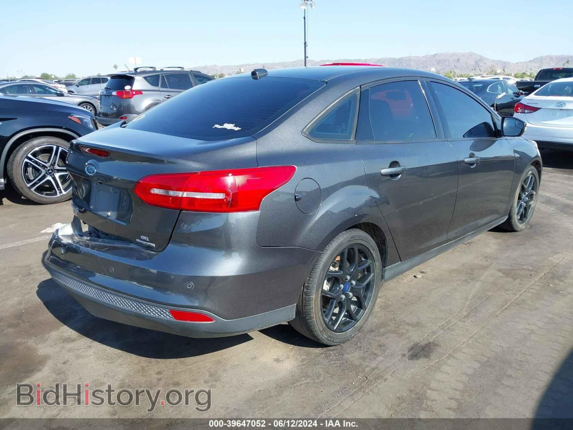 2016 FORD FOCUS - VIN: 1FADP3F29GL295153 - Фото 4