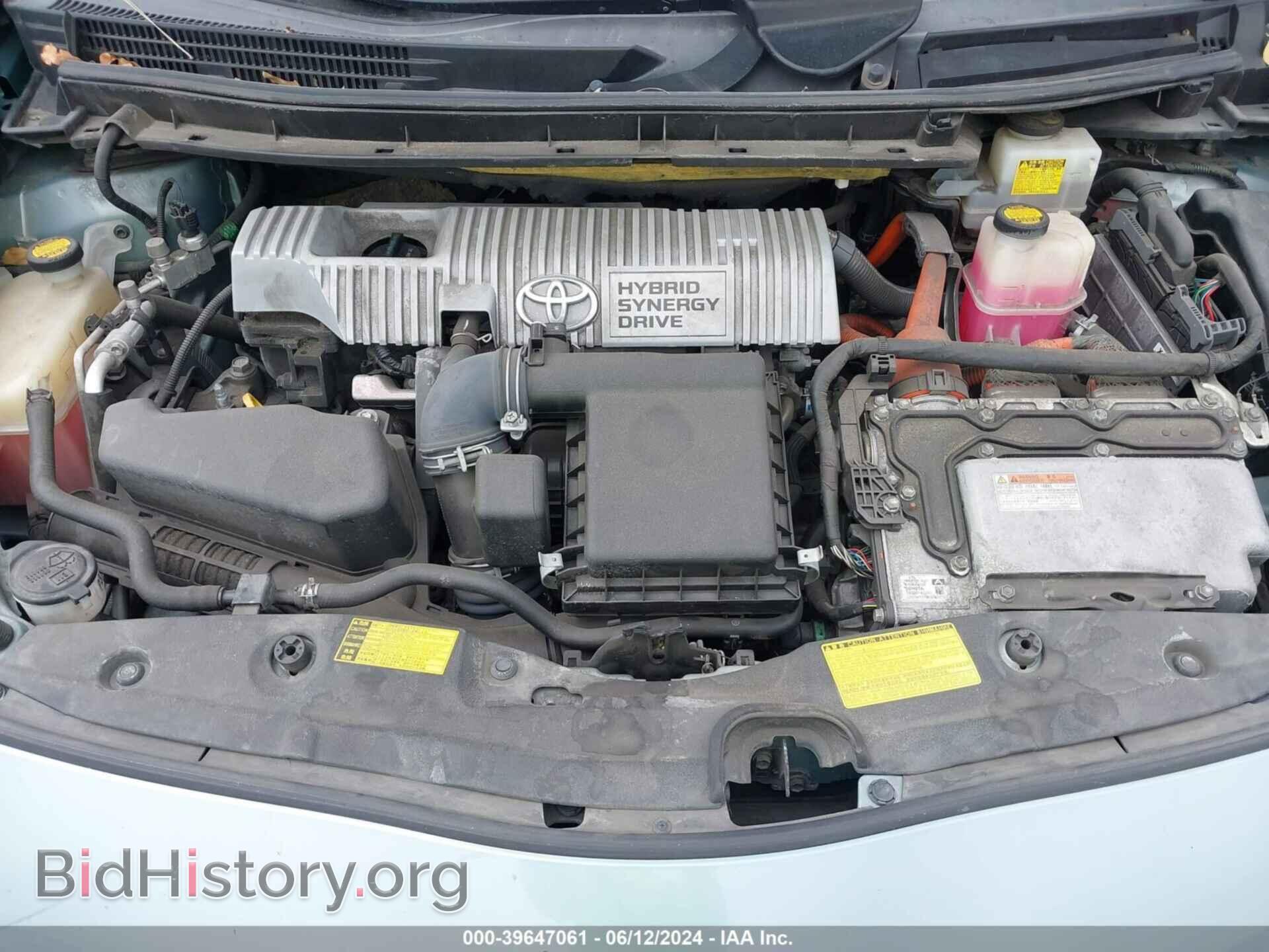 2012 TOYOTA PRIUS - VIN: JTDKN3DU3C1494698 - Фото 10