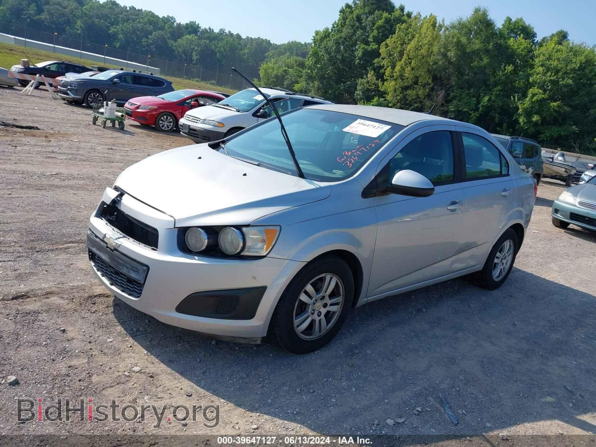2012 CHEVROLET SONIC - VIN: 1G1JA5SHXC4105281 - Фото 2
