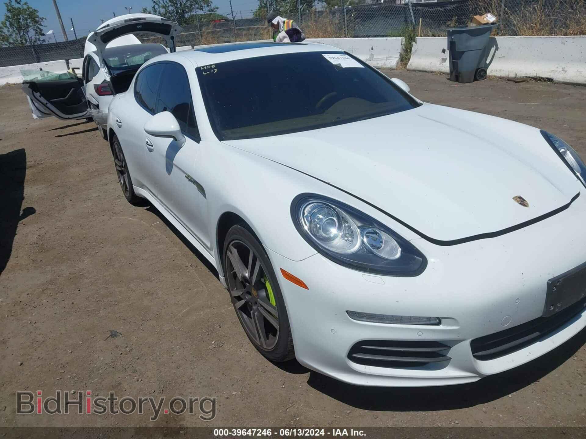 Фотография WP0AD2A79GL040831 - PORSCHE PANAMERA E-HYBRID 2016