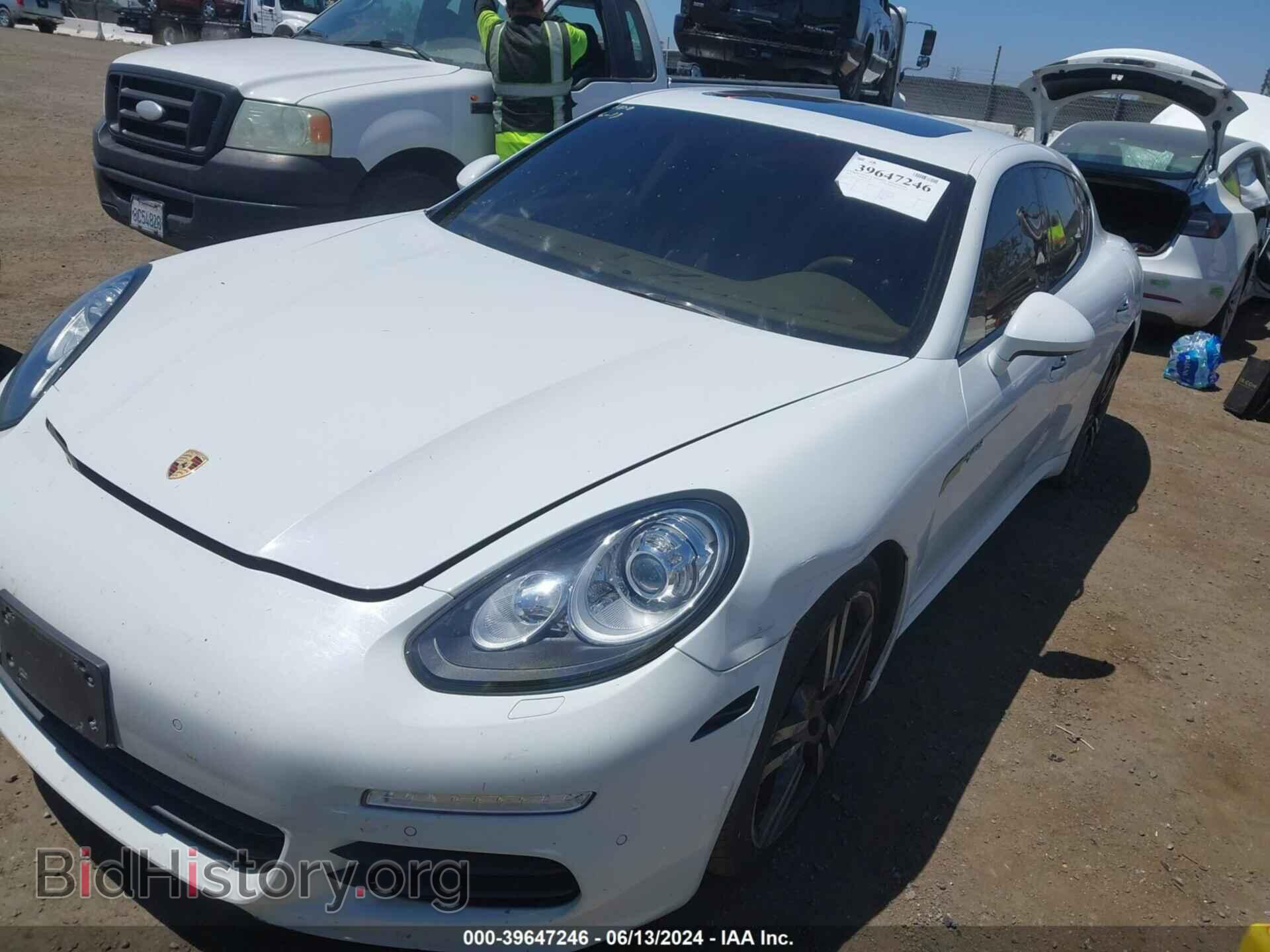 2016 PORSCHE PANAMERA E-HYBRID - VIN: WP0AD2A79GL040831 - Фото 2