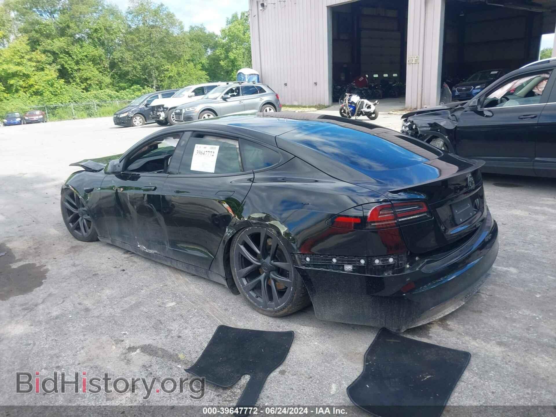 2022 TESLA MODEL S - VIN: 5YJSA1E63NF490242 - Фото 3
