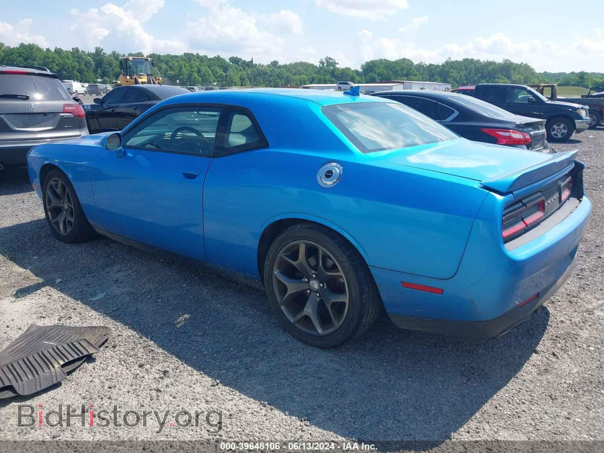 2015 DODGE CHALLENGER - VIN: 2C3CDZBG8FH912769 - Фото 3