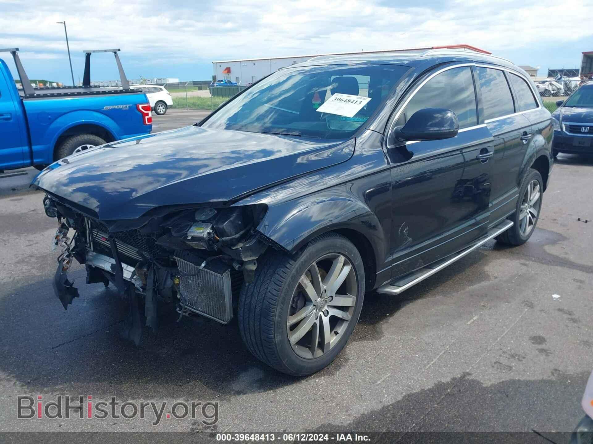 2013 AUDI Q7 - VIN: WA1WMAFE0DD004372 - Фото 2
