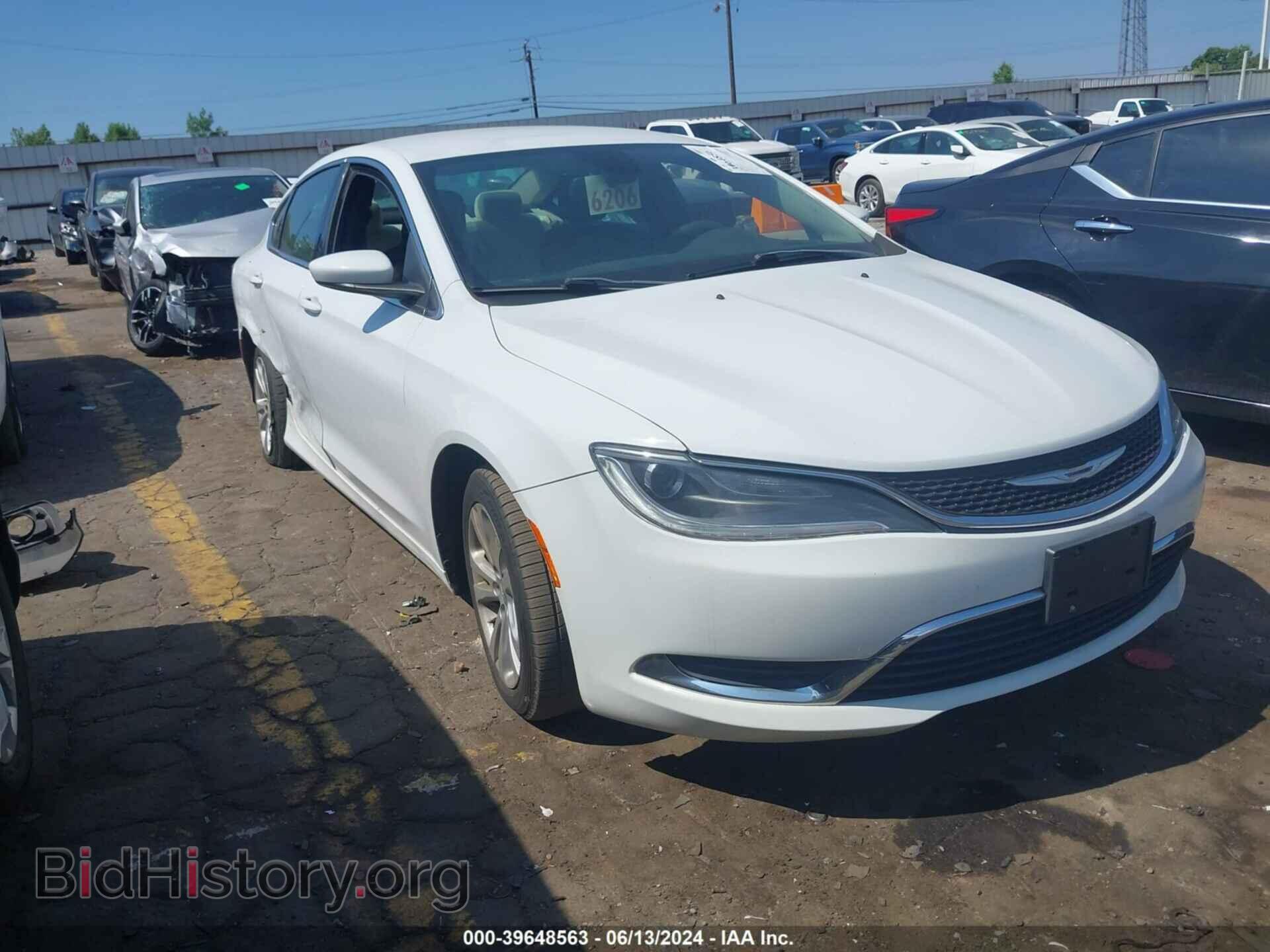 Фотография 1C3CCCAB8FN657733 - CHRYSLER 200 2015