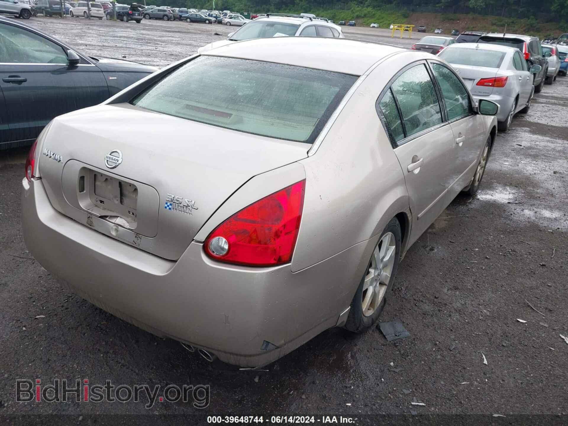 2006 NISSAN MAXIMA - VIN: 1N4BA41E76C856335 - Фото 4