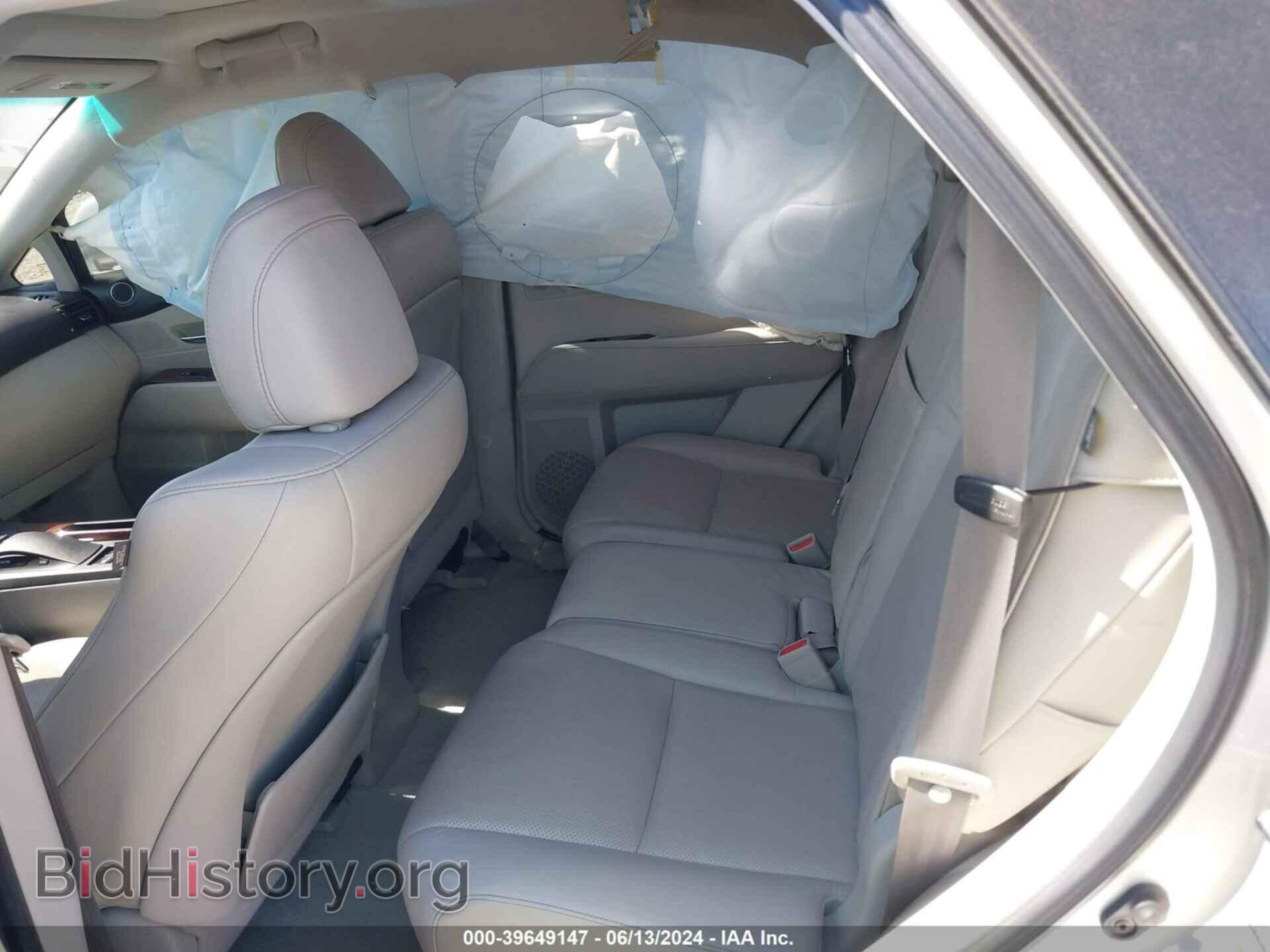 2010 LEXUS RX 350 - VIN: 2T2BK1BA7AC024796 - Фото 8