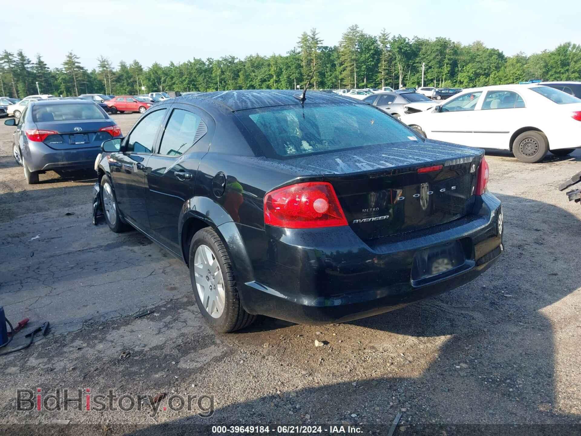 2012 DODGE AVENGER - VIN: 1C3CDZAB8CN157793 - Фото 3