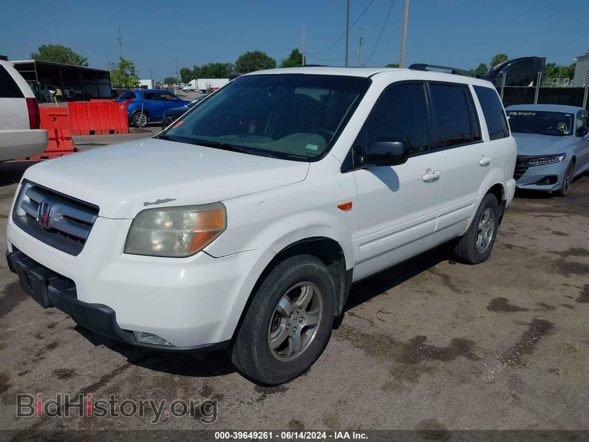 2006 HONDA PILOT - VIN: 2HKYF18666H522904 - Фото 2