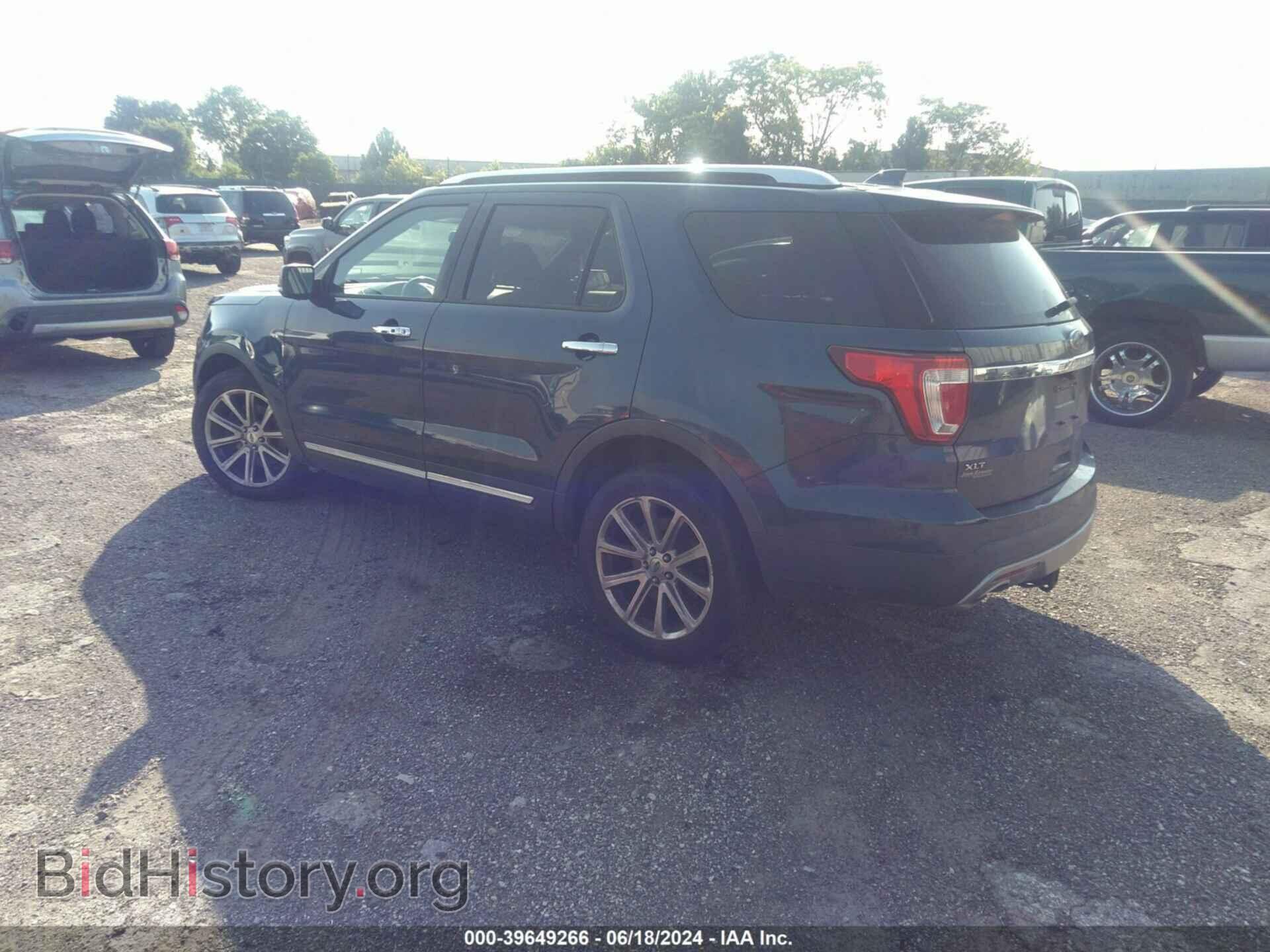 2016 FORD EXPLORER - VIN: 1FM5K8F85GGB08168 - Photo 3
