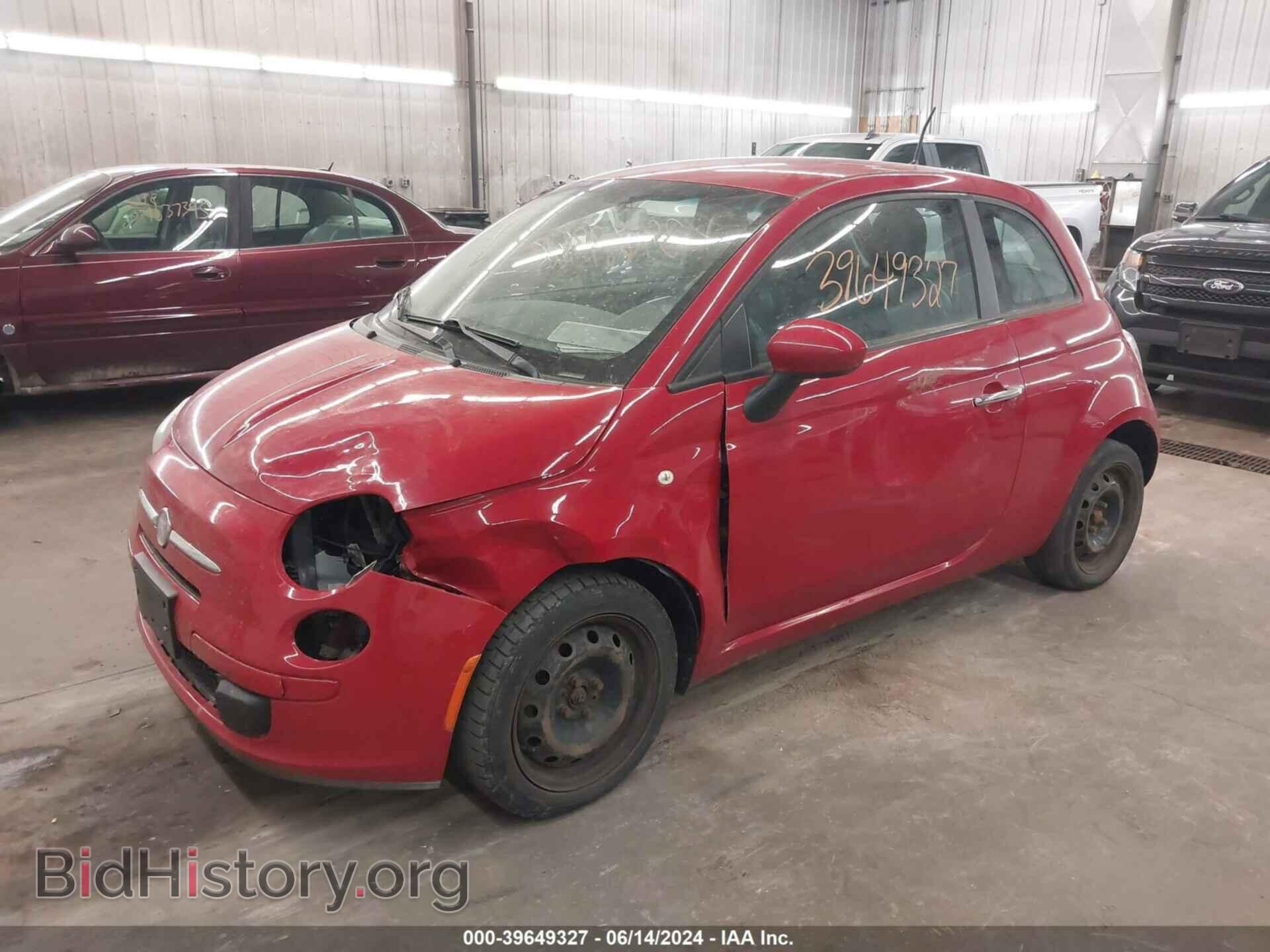 2012 FIAT 500 - VIN: 3C3CFFAR5CT348948 - Photo 2