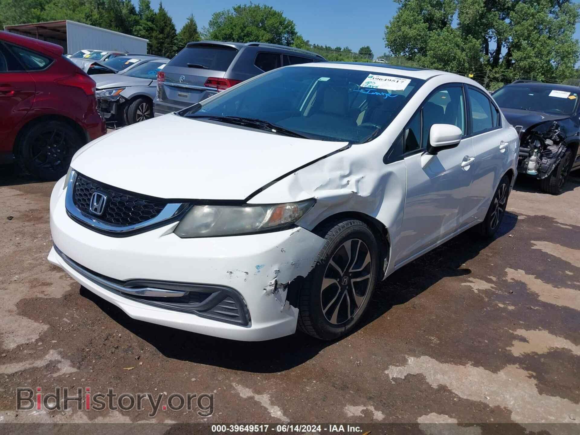 2015 HONDA CIVIC - VIN: 2HGFB2F84FH523721 - Photo 2