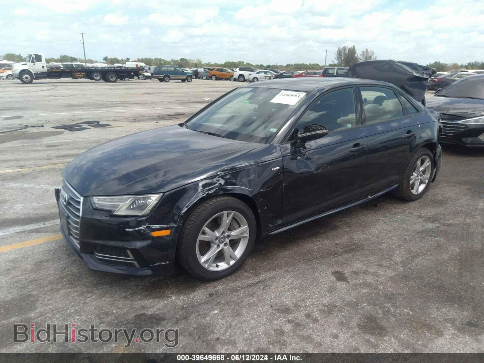 2018 AUDI A4 - VIN: WAUDNAF49JA116342 - Фото 2