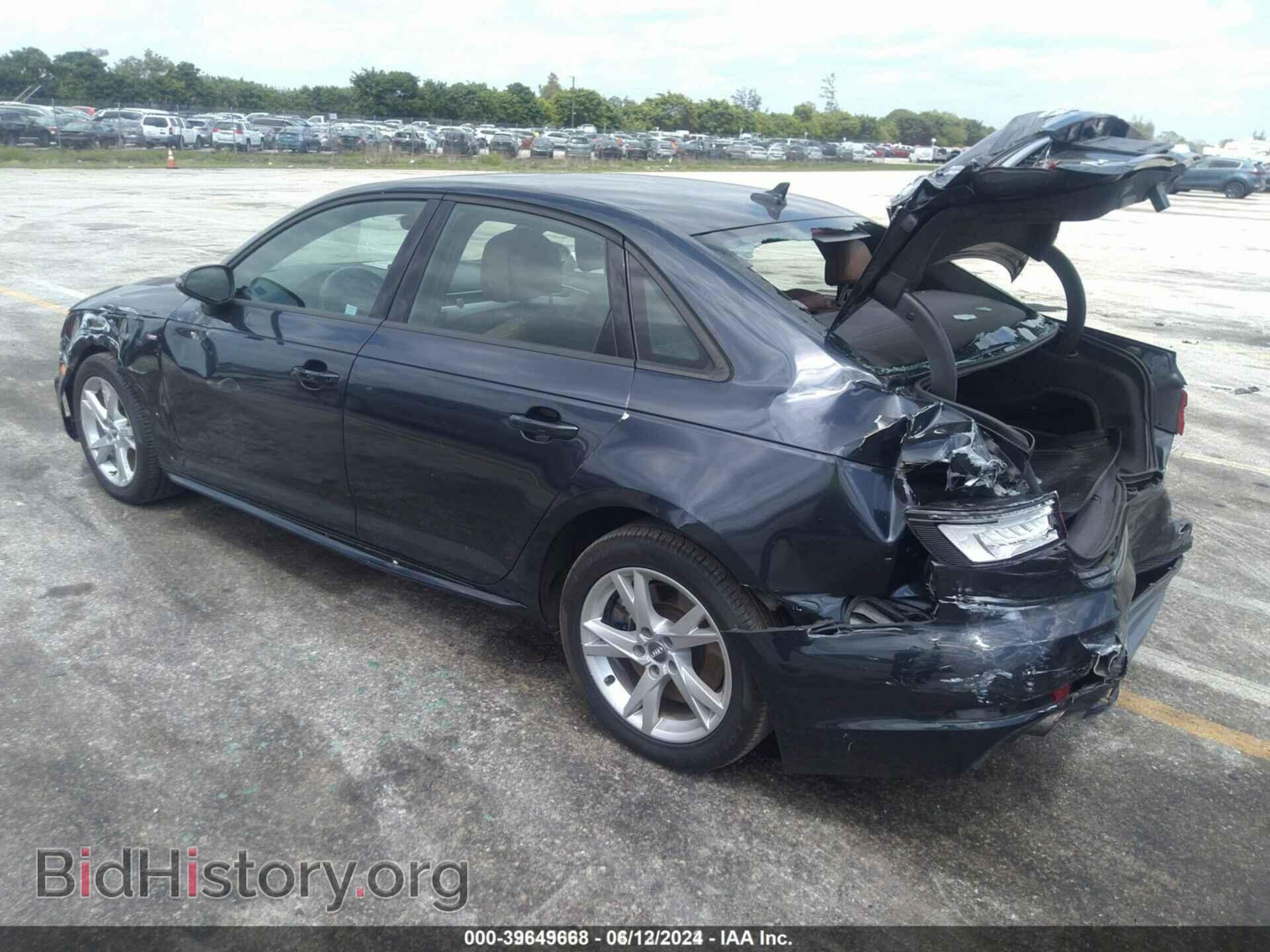 2018 AUDI A4 - VIN: WAUDNAF49JA116342 - Фото 3