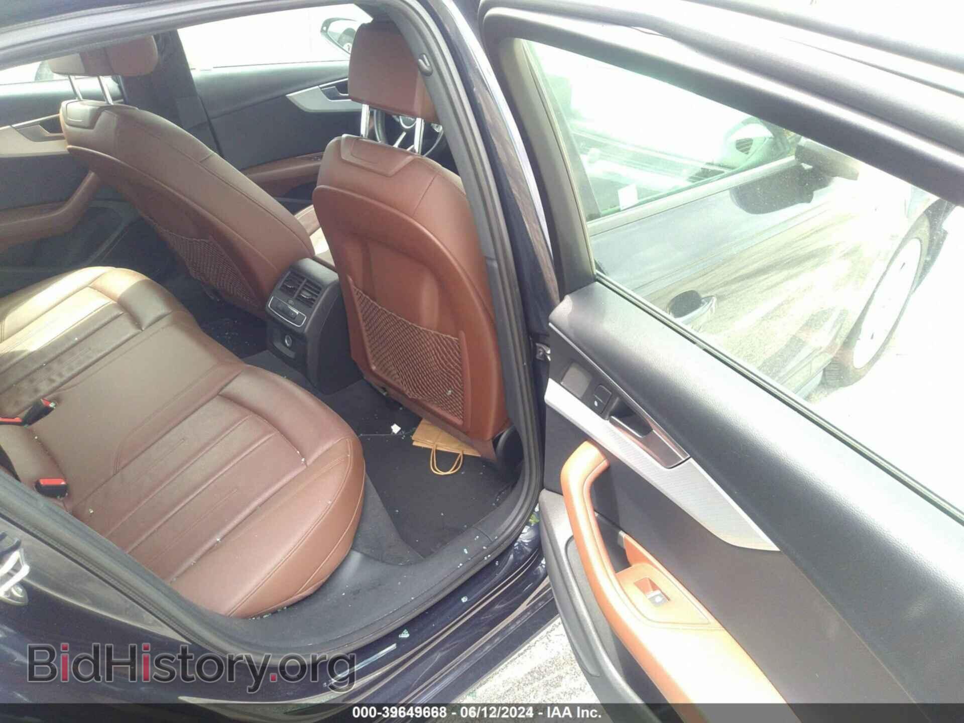 2018 AUDI A4 - VIN: WAUDNAF49JA116342 - Фото 8