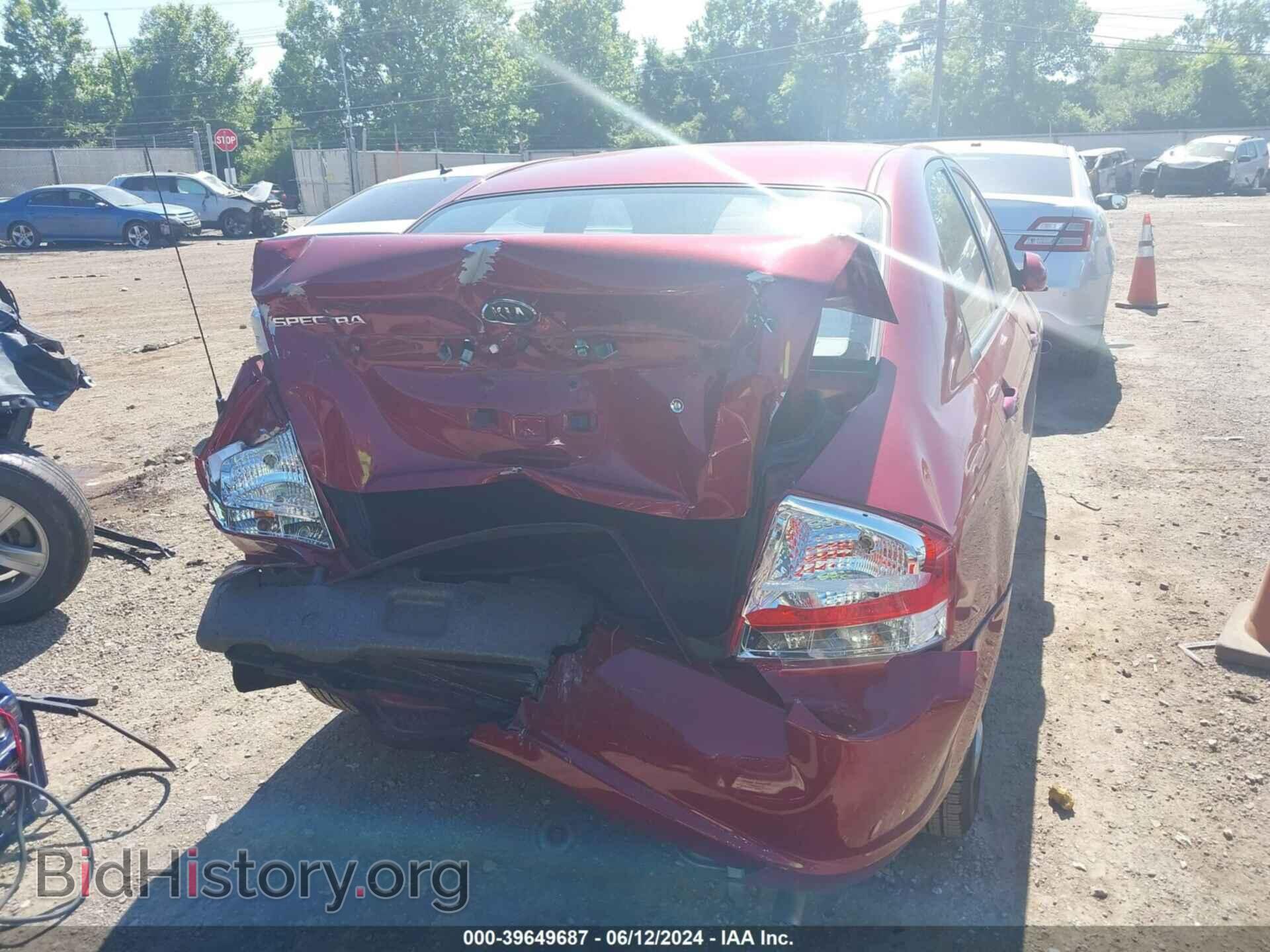 2008 KIA SPECTRA - VIN: KNAFE121285509560 - Фото 6