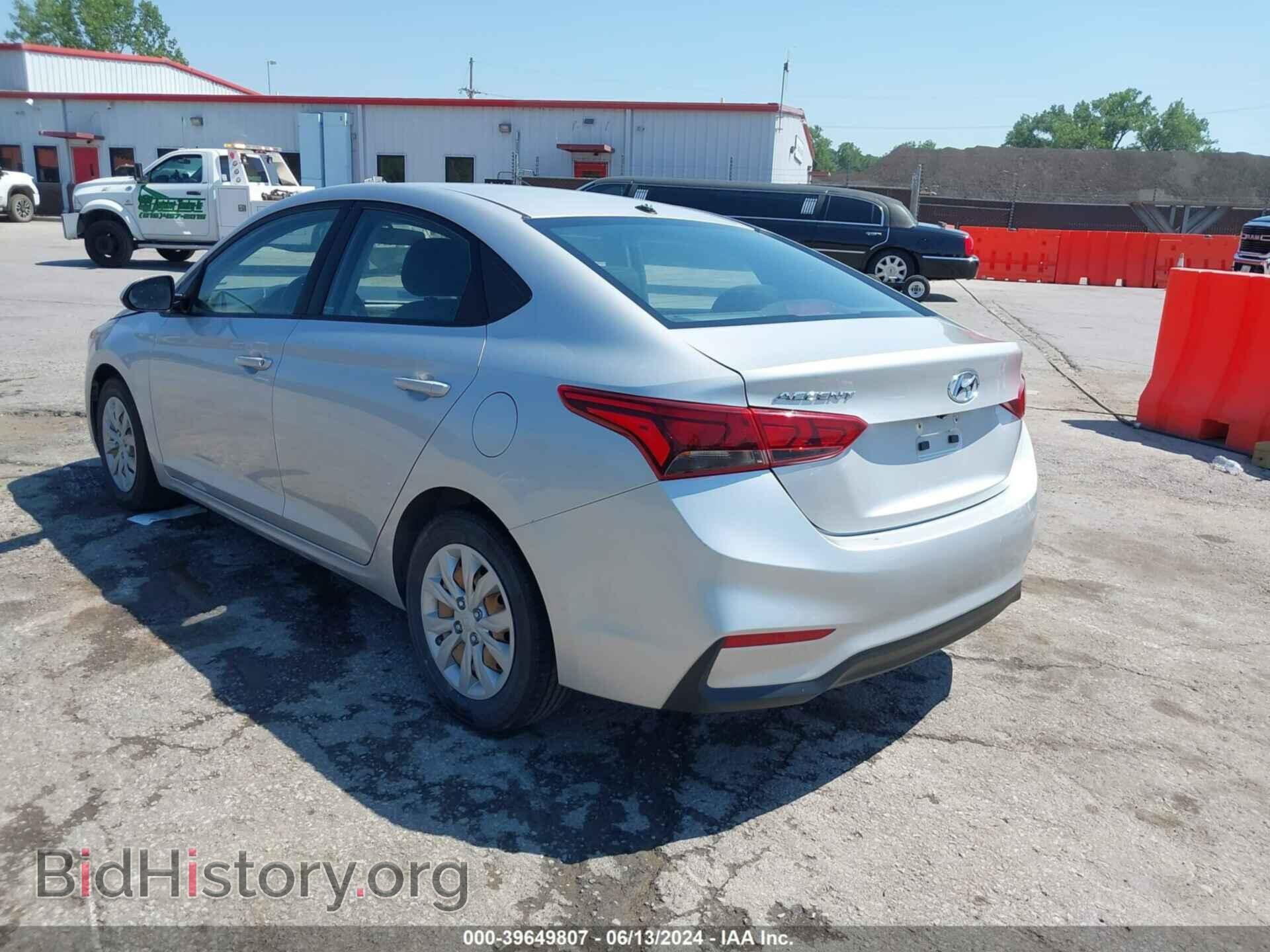 2020 HYUNDAI ACCENT - VIN: 3KPC24A65LE105968 - Фото 3