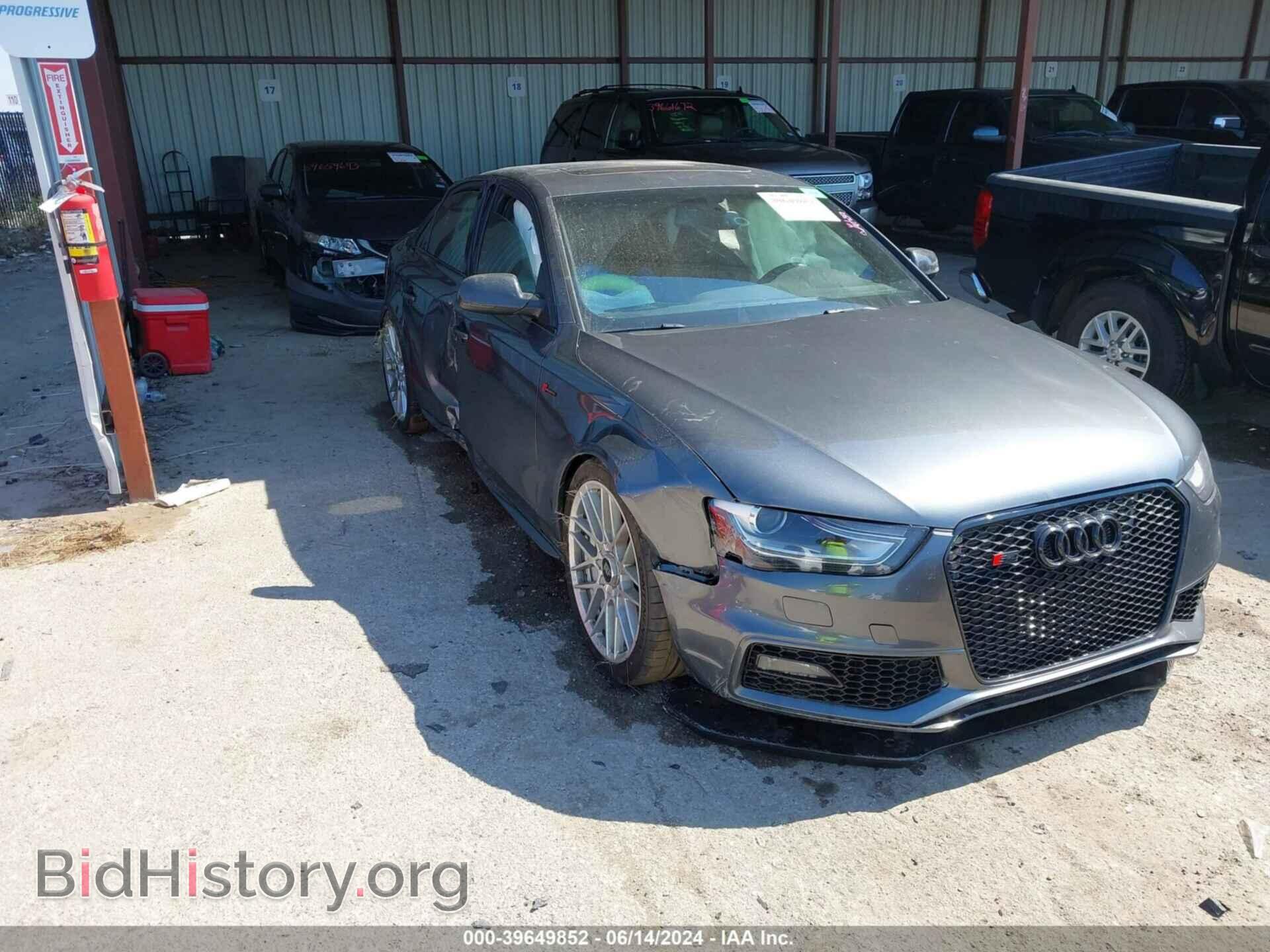 Photo WAUBGAFL5FA092007 - AUDI S4 2015