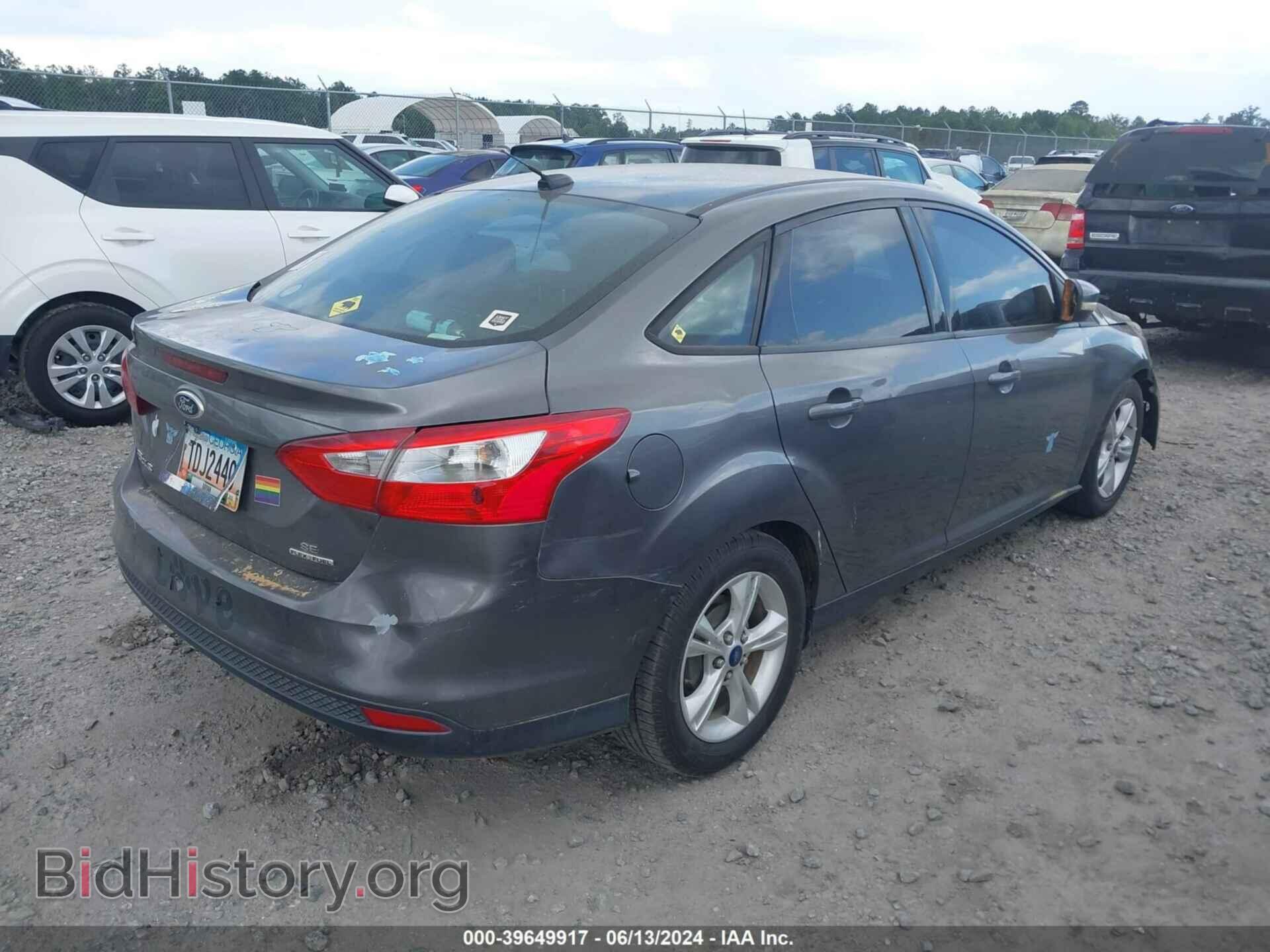 2014 FORD FOCUS - VIN: 1FADP3F25EL414975 - Фото 4