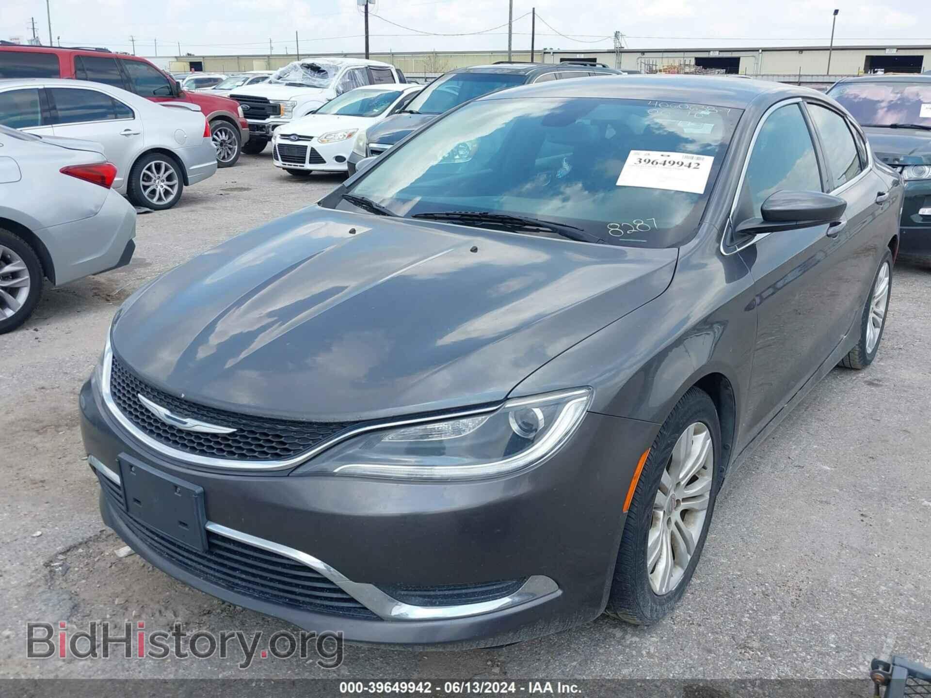 2015 CHRYSLER 200 - VIN: 1C3CCCAB0FN738287 - Фото 2