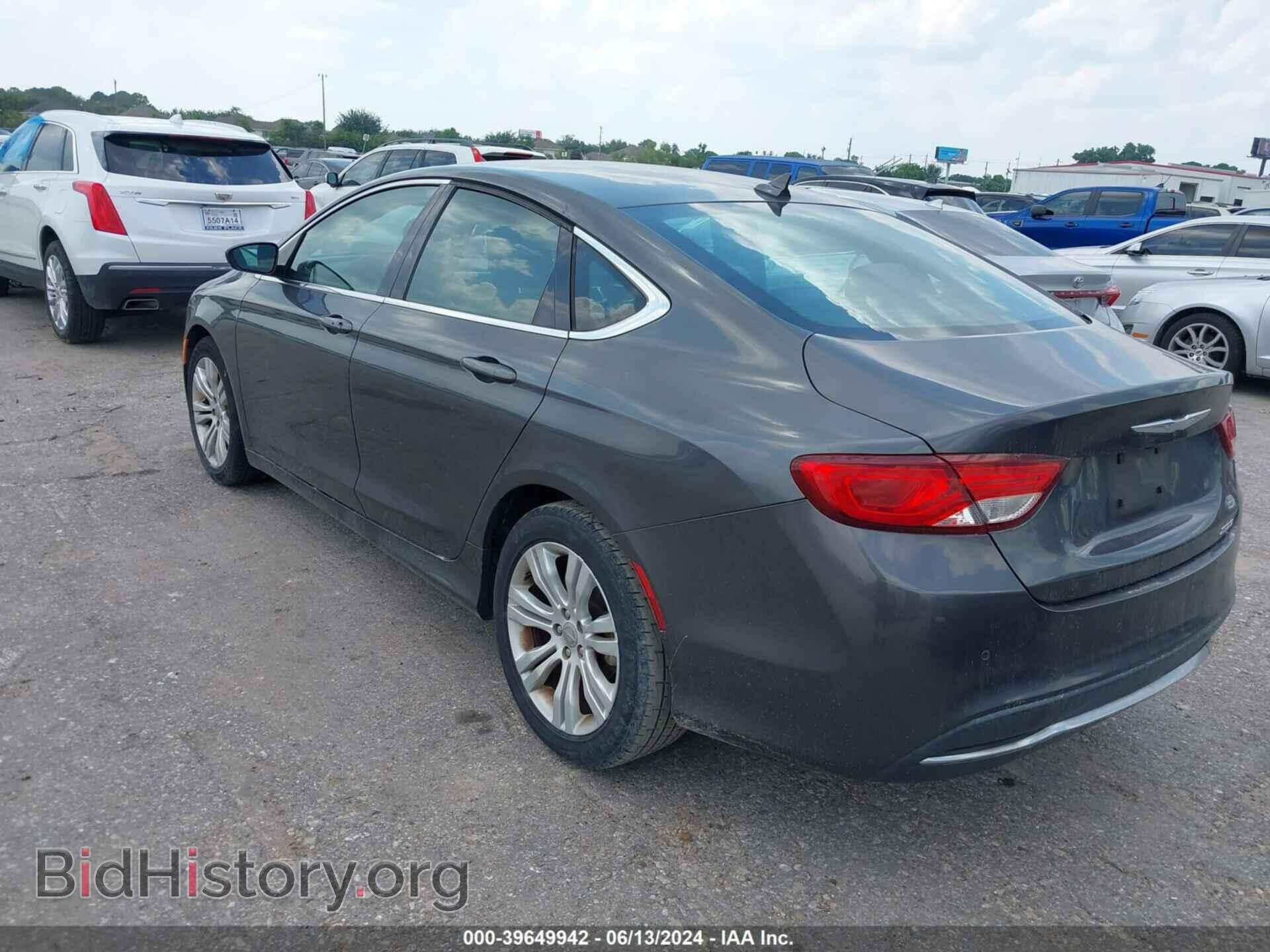 2015 CHRYSLER 200 - VIN: 1C3CCCAB0FN738287 - Фото 3