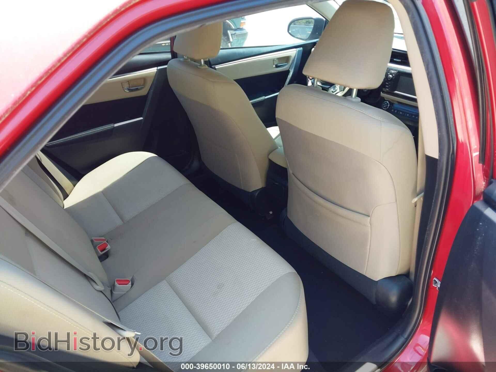 2014 TOYOTA COROLLA - VIN: 2T1BURHEXEC128924 - Фото 8