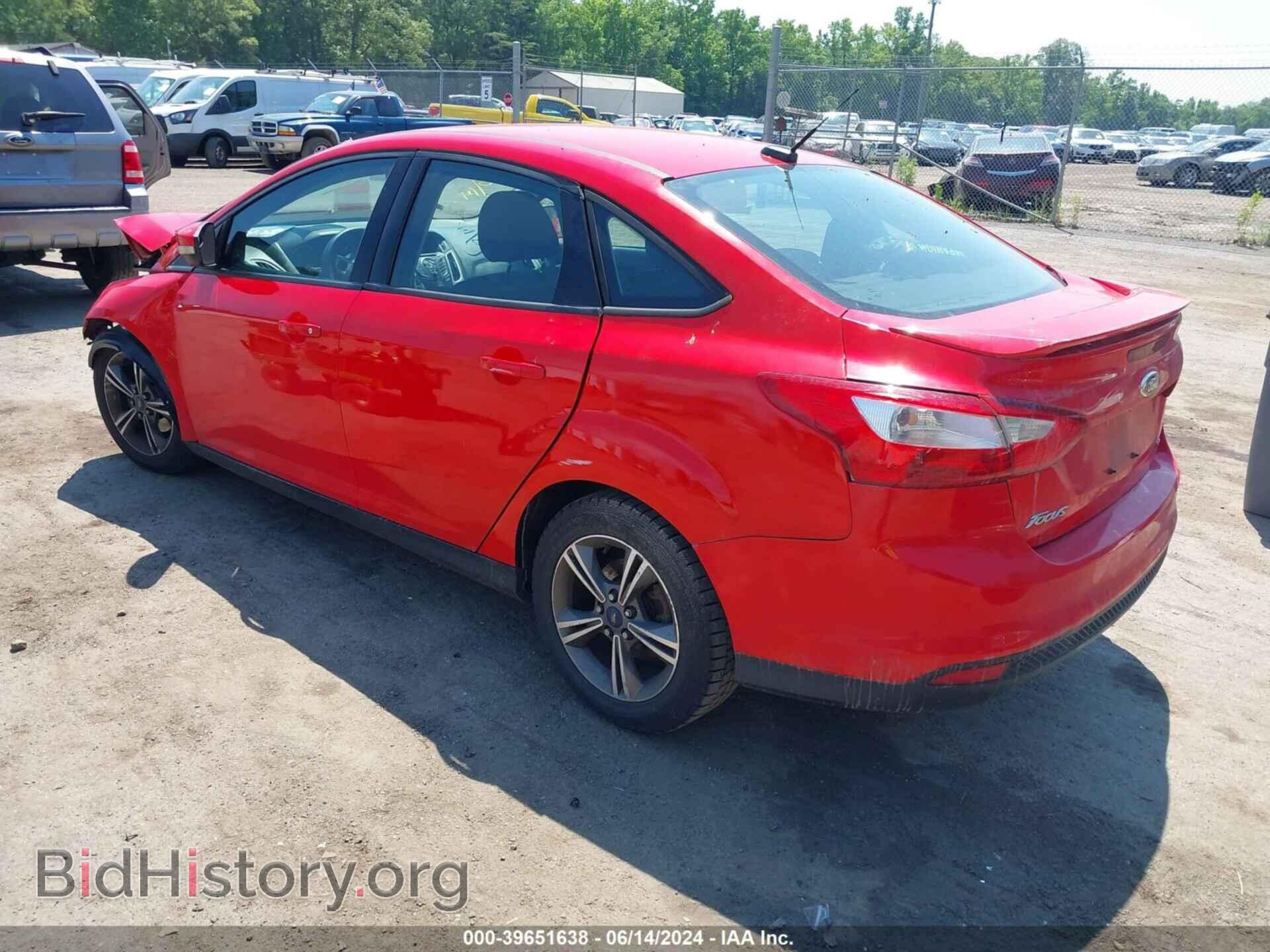 2014 FORD FOCUS - VIN: 1FADP3F22EL438375 - Фото 3