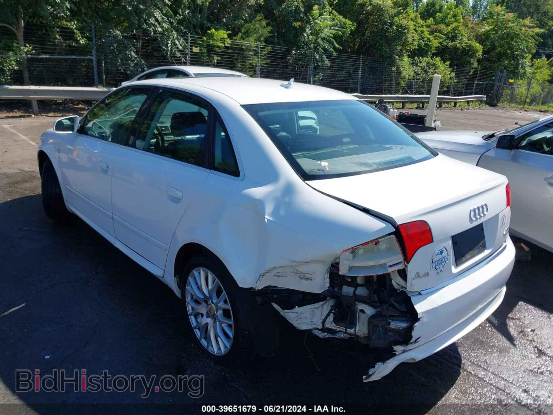 2008 AUDI A4 - VIN: WAUDF78E28A148887 - Фото 3