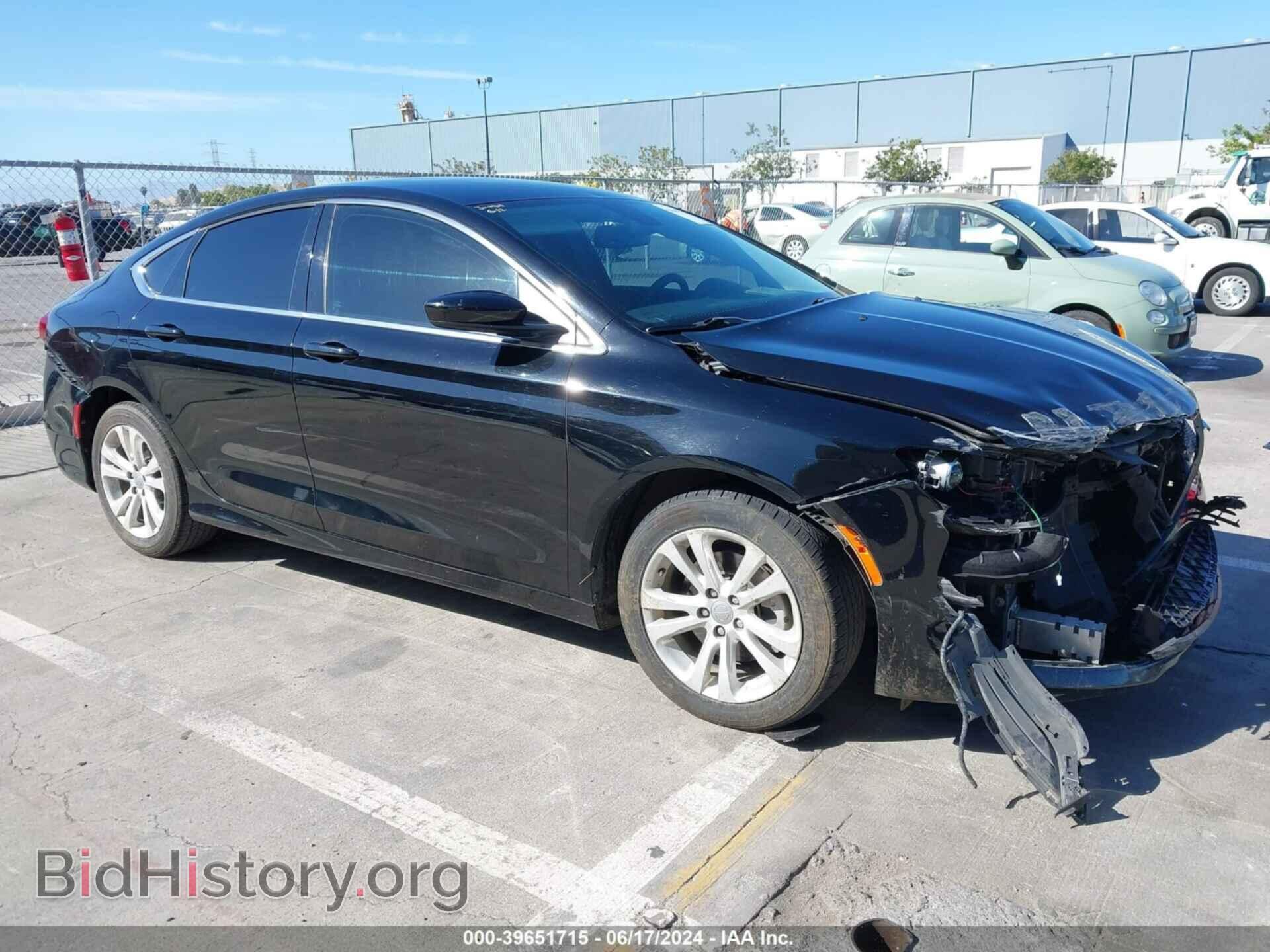 Фотография 1C3CCCAB7GN192556 - CHRYSLER 200 2016
