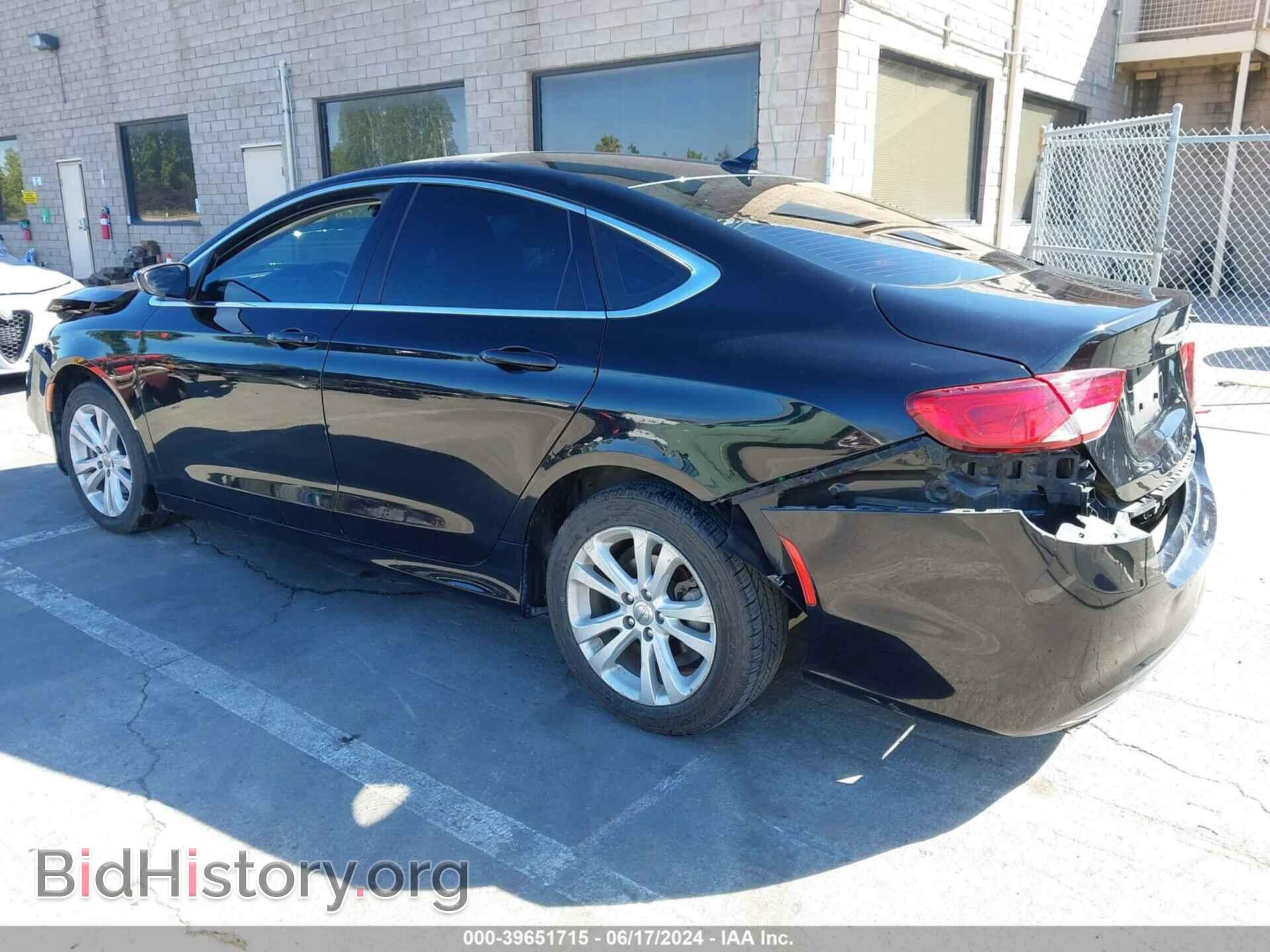 2016 CHRYSLER 200 - VIN: 1C3CCCAB7GN192556 - Фото 3