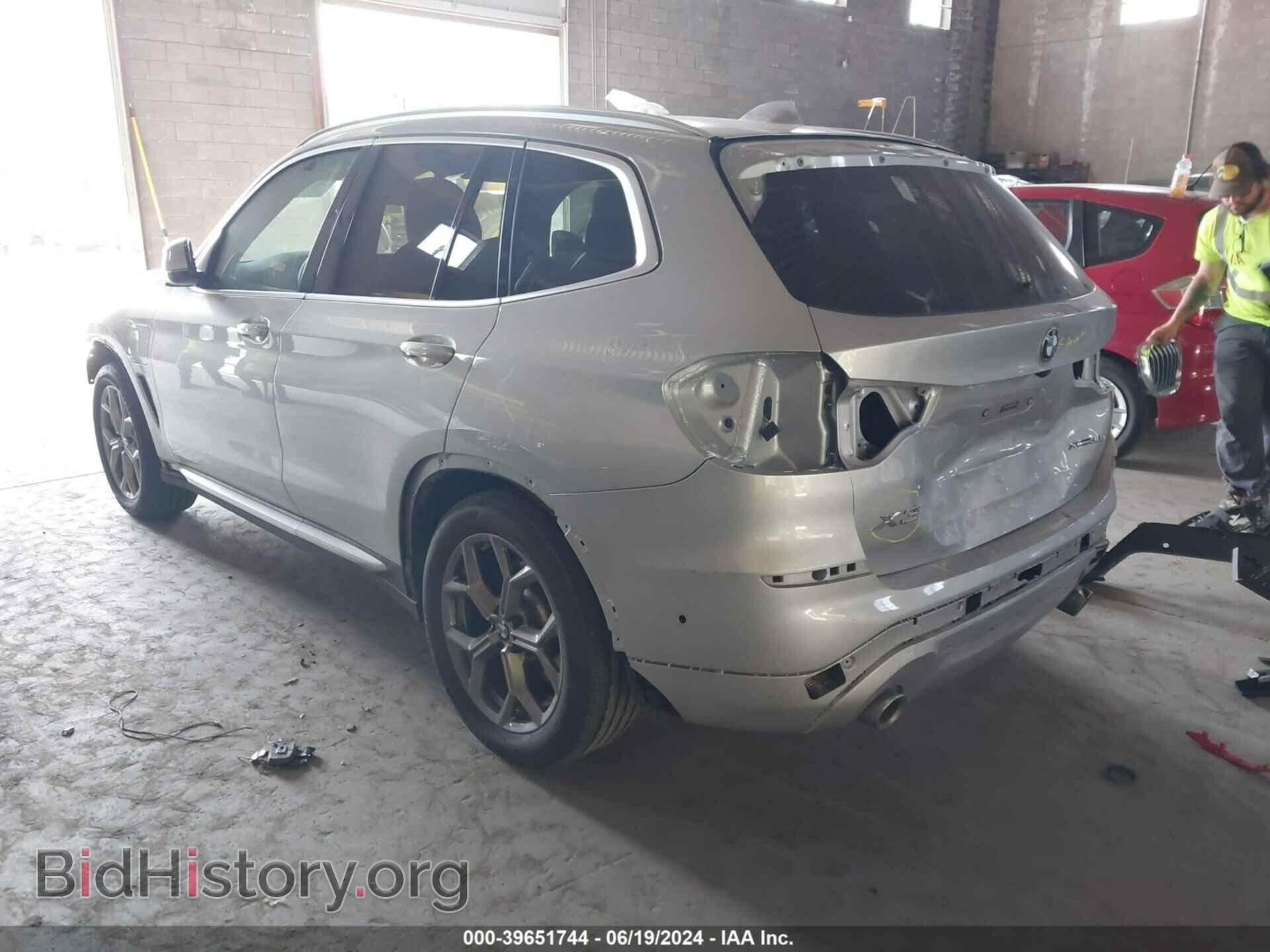 2021 BMW X3 PHEV - VIN: 5UXTS1C05M9E94660 - Фото 3