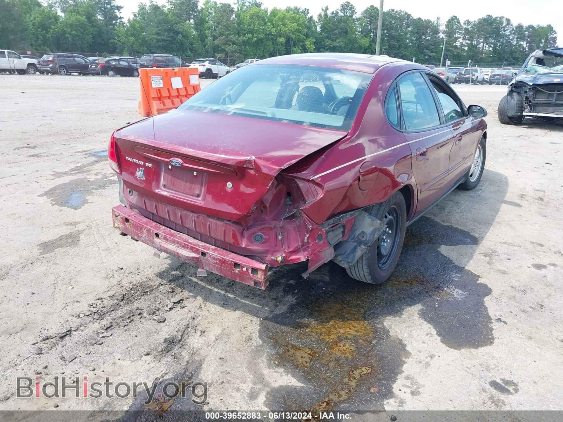 2007 FORD TAURUS - VIN: 1FAFP53U07A140240 - Фото 4